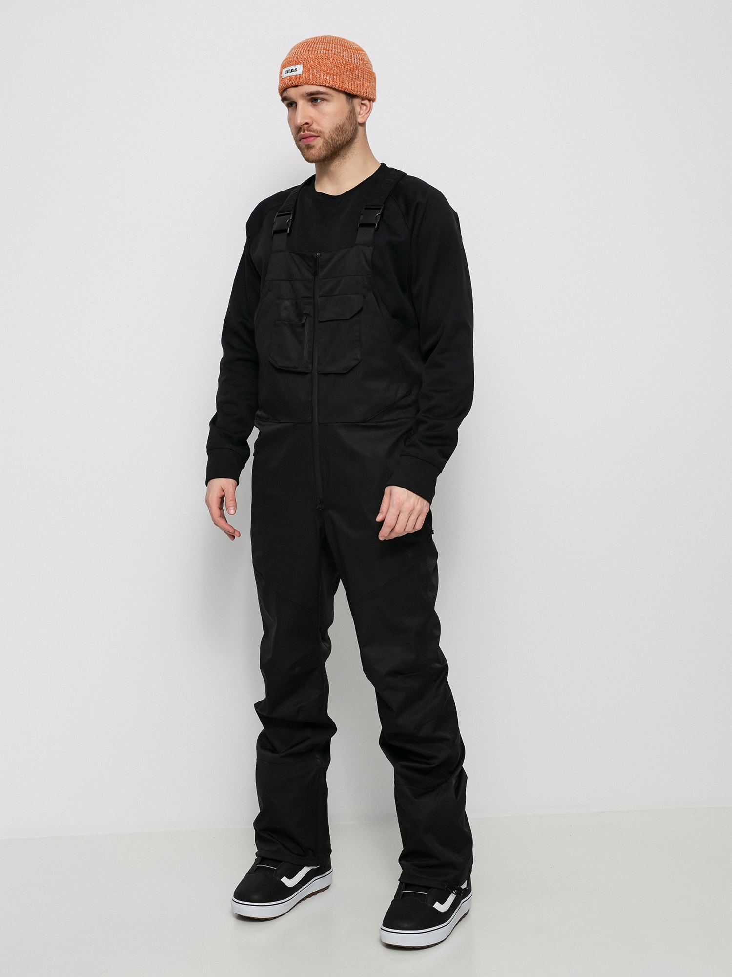 Pánské Snowboardové kalhoty  ThirtyTwo Tm 3 Bib (black)