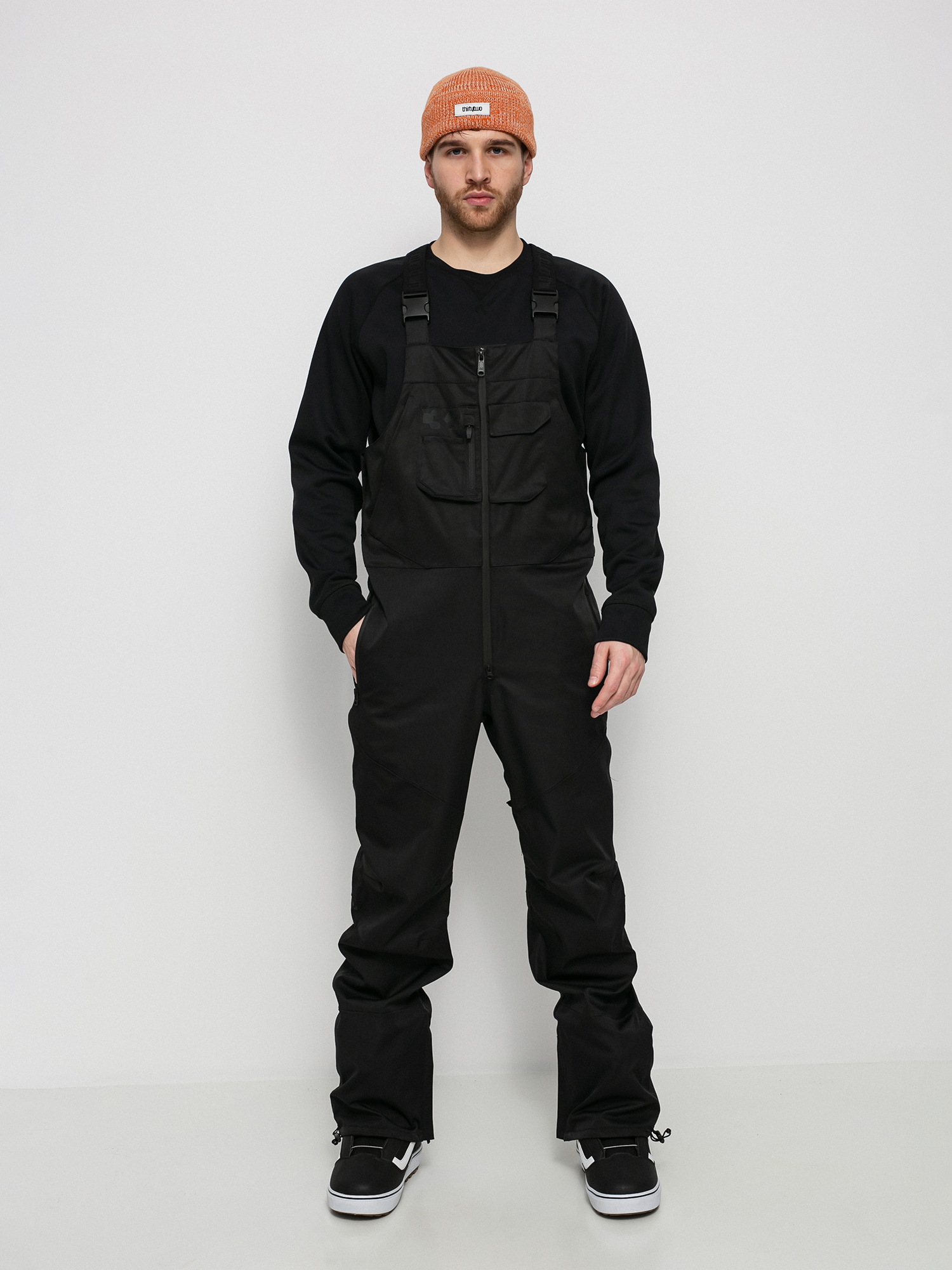 Pánské Snowboardové kalhoty  ThirtyTwo Tm 3 Bib (black)