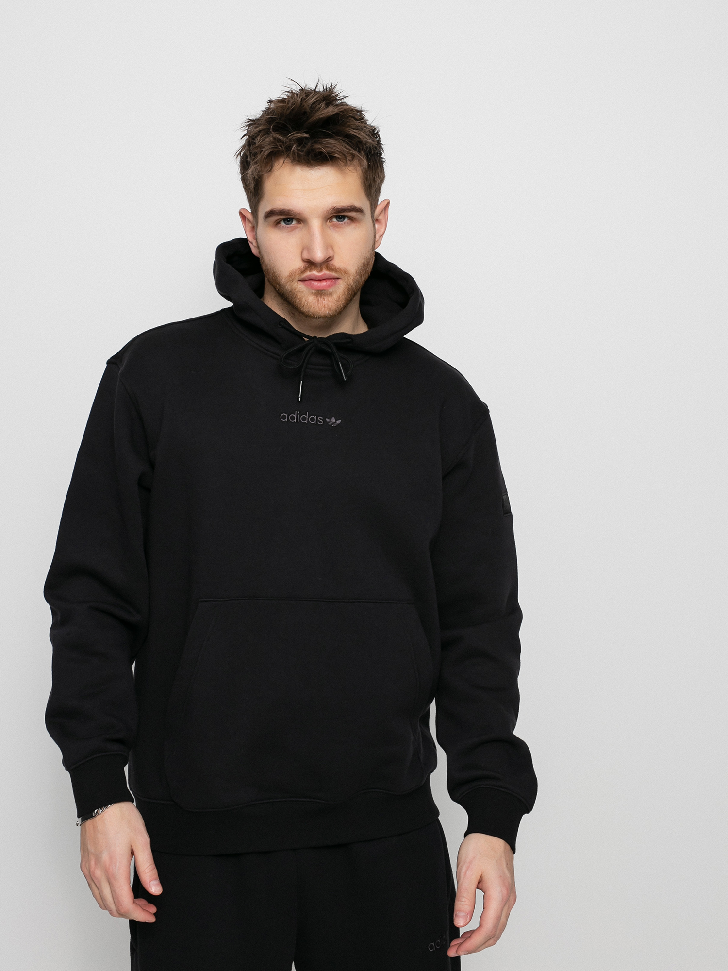 Mikina s kapucí adidas Originals TRF Linear HD (black)