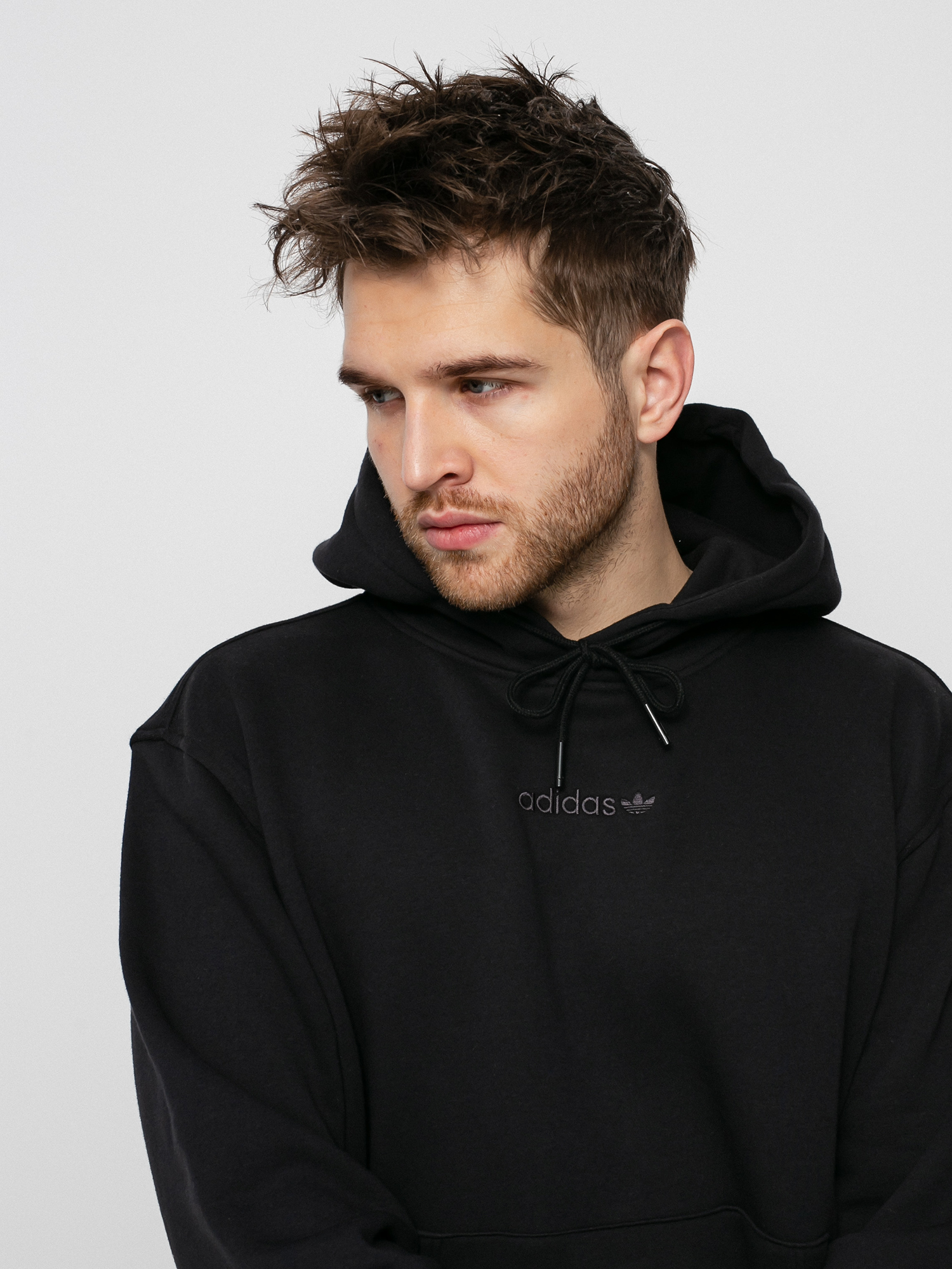 Mikina s kapucí adidas Originals TRF Linear HD (black)