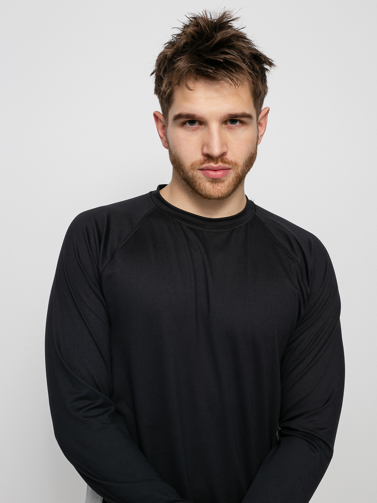 Pánský Termotriko Burton Midweight X Base Layer (true black/gray heather)