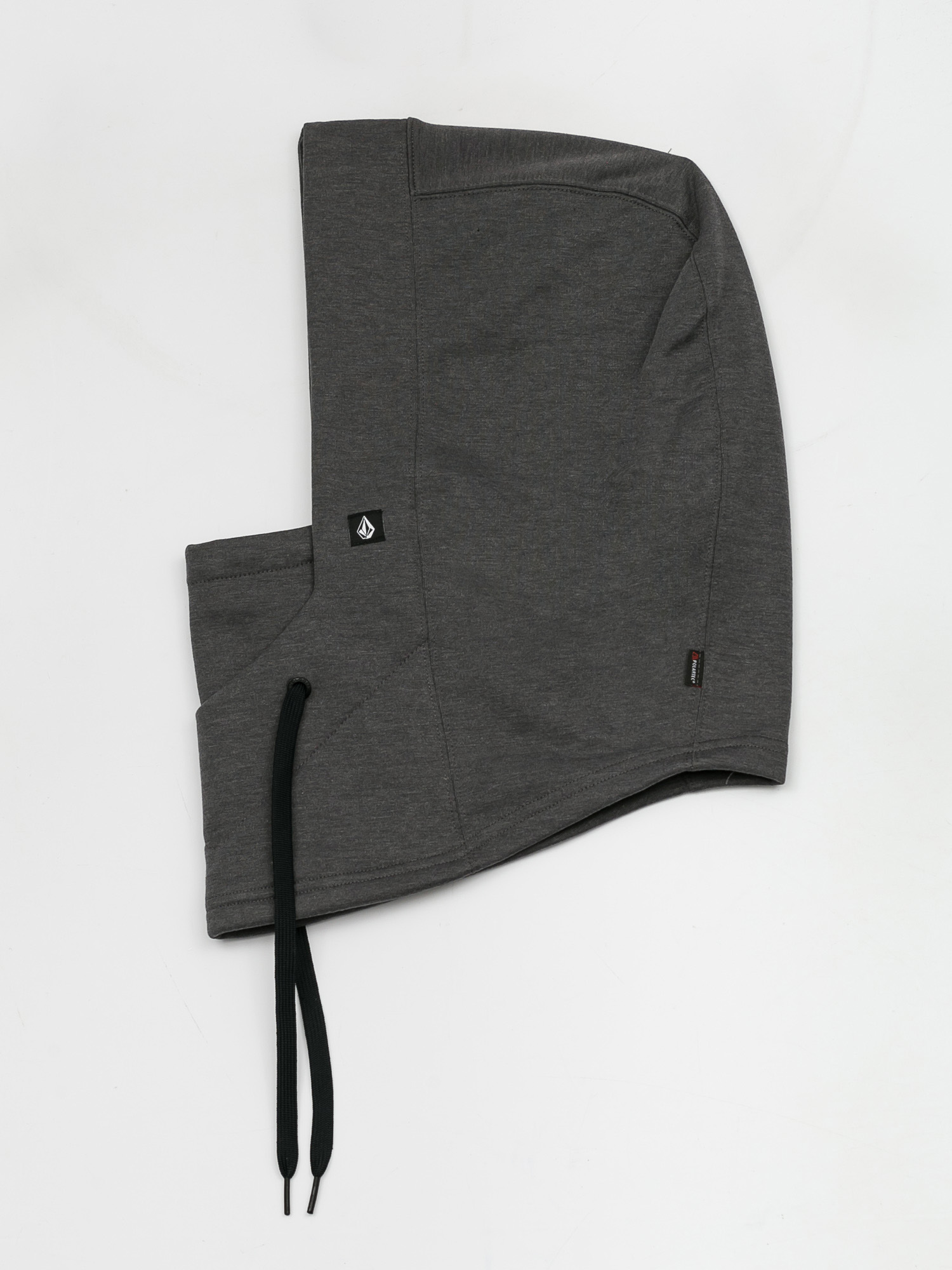 Šátek Volcom Dang Polartec Hood Wmn (heather grey)