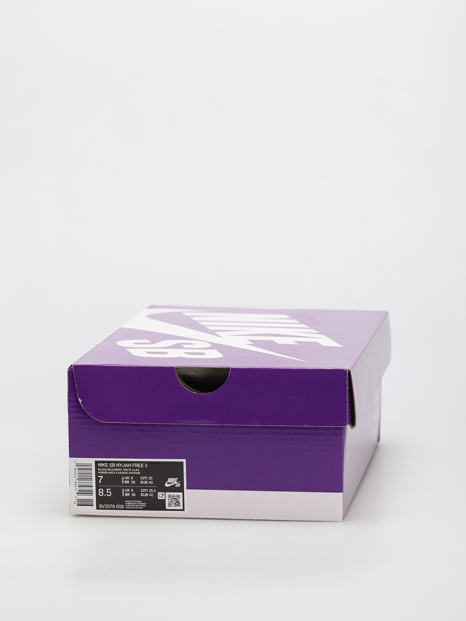 Boty Nike SB Nyjah Free 2 (black/wild berry white lilac)