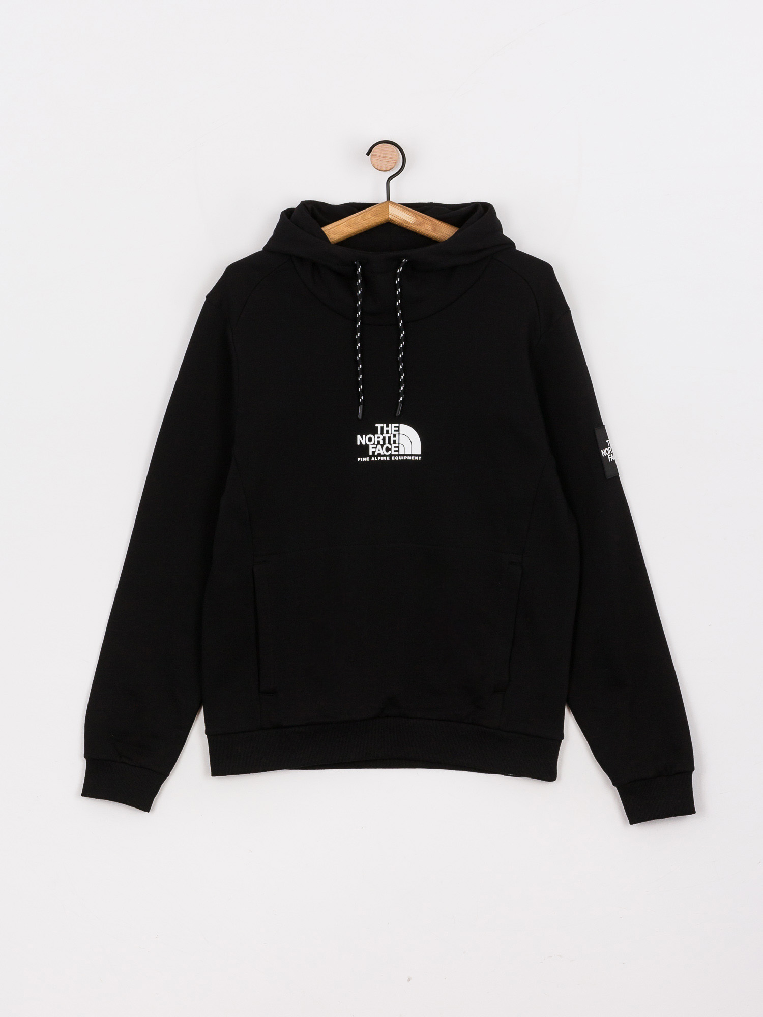 Mikina s kapucí The North Face Fine Alpine HD (tnf black)