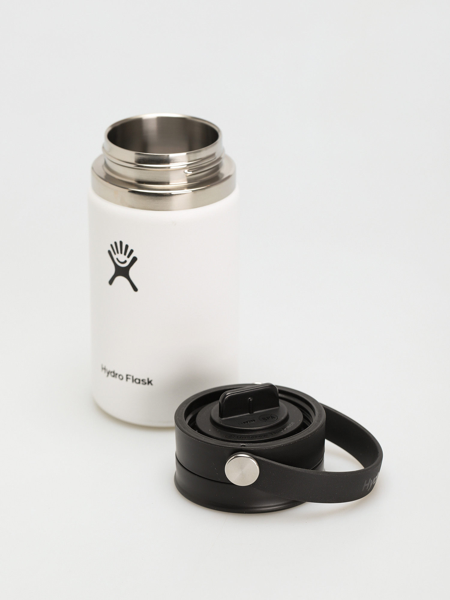 Ostatní Termo láhev Hydro Flask Wide Mouth Flex Slip Lid 354ml (white)