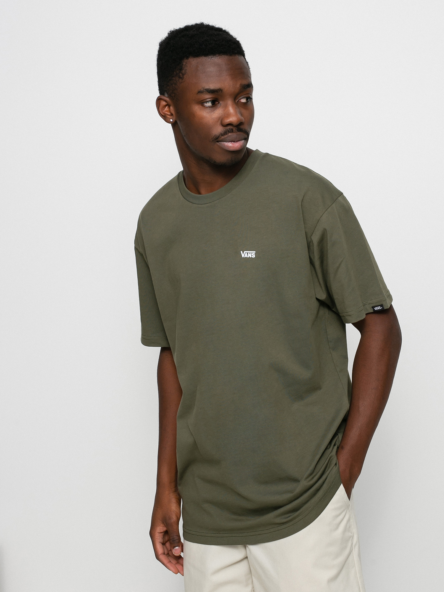 Tričko Vans Left Chest Logo (grape leaf)