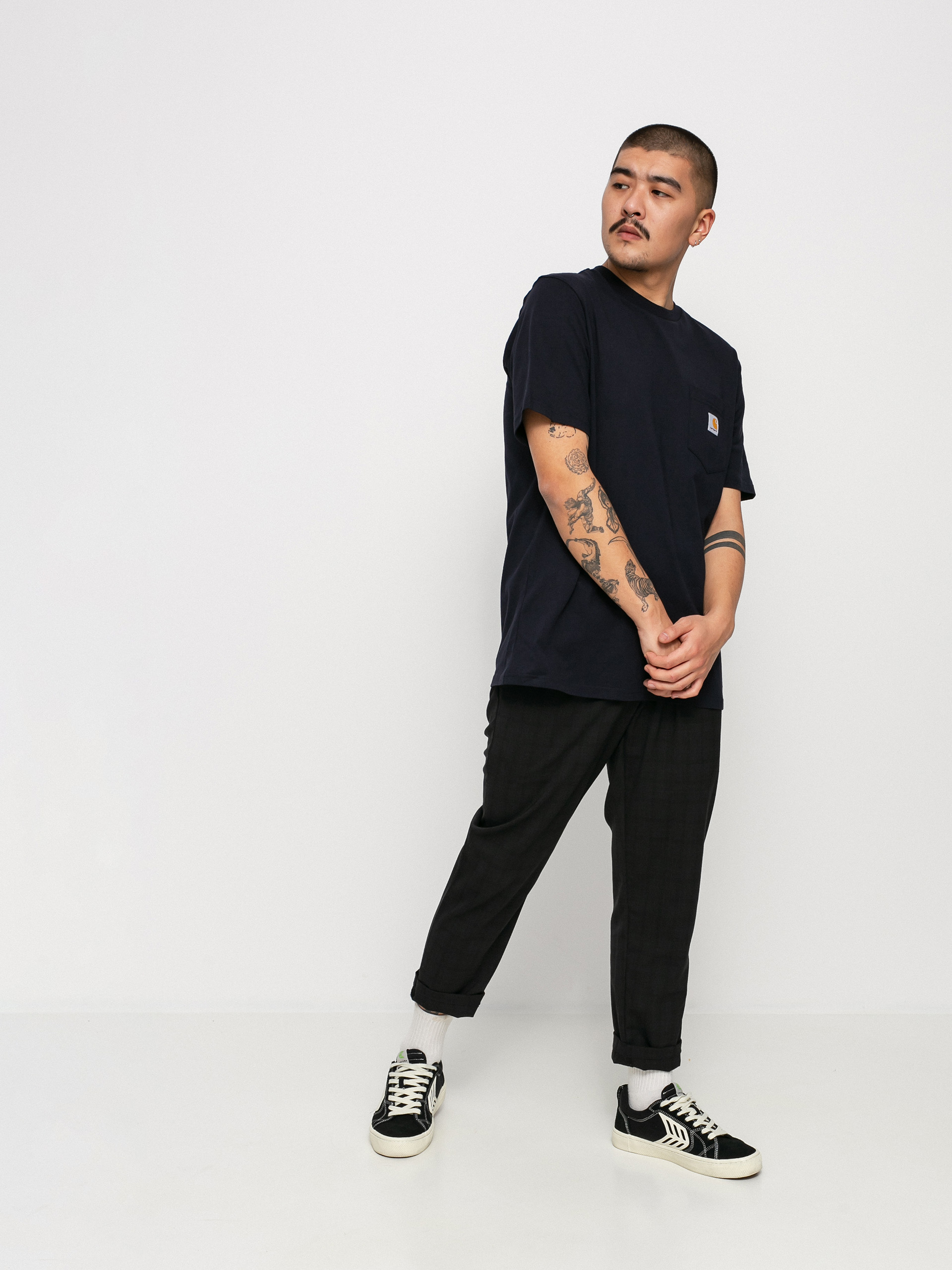 Tričko Carhartt WIP Pocket (dark navy)