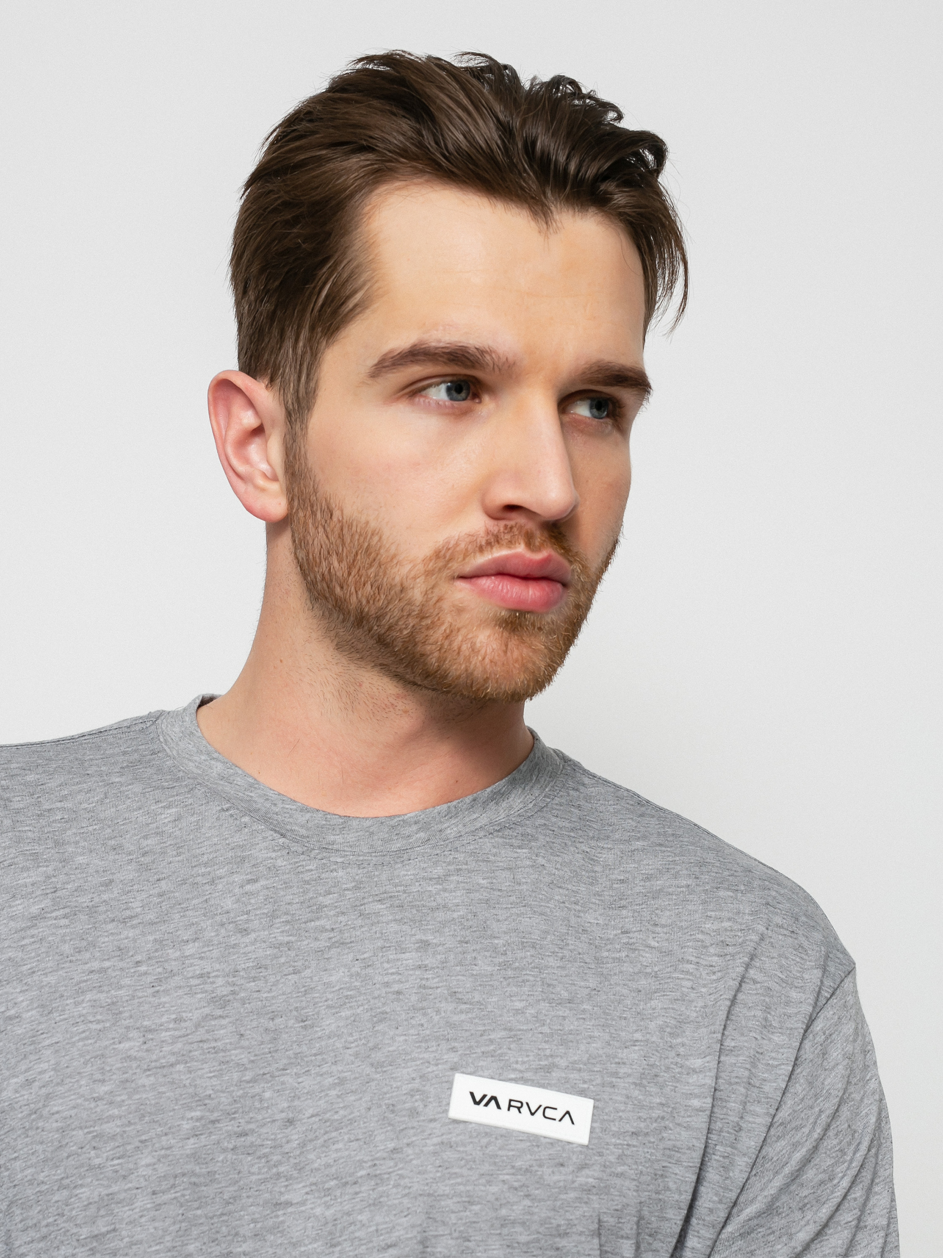 Triko RVCA Icon (heather grey)