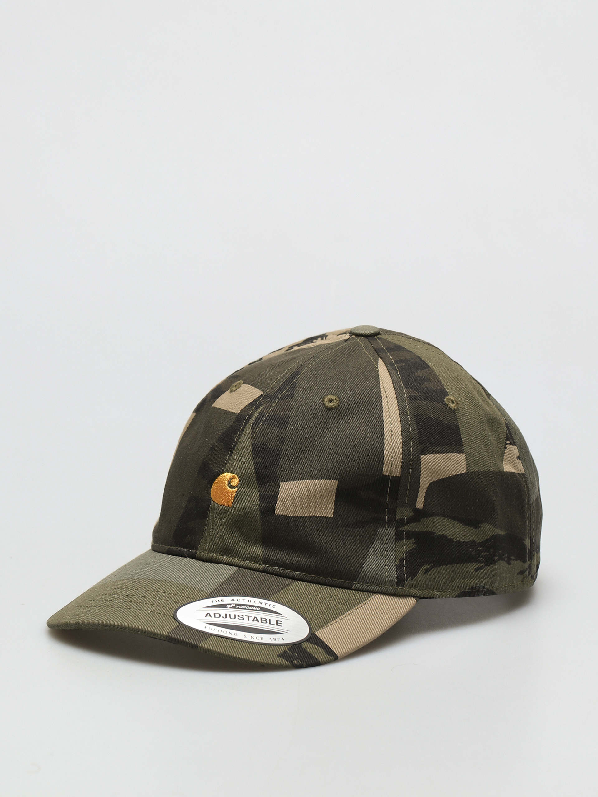 Kšiltovka  Carhartt WIP Madison Logo (camo mend/popsicle)