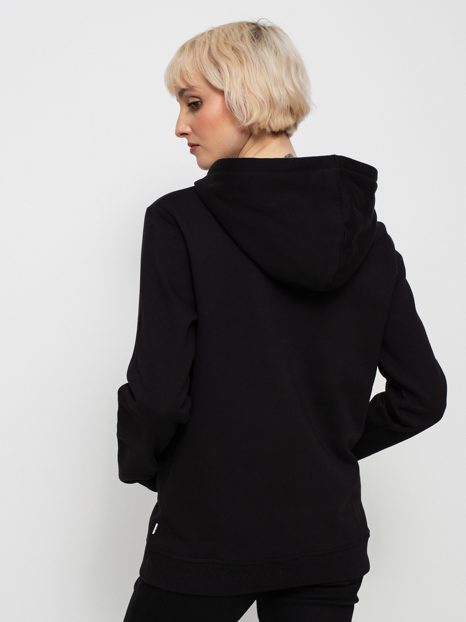 Mikina s kapucí Vans Classic V II HD Wmn (black)