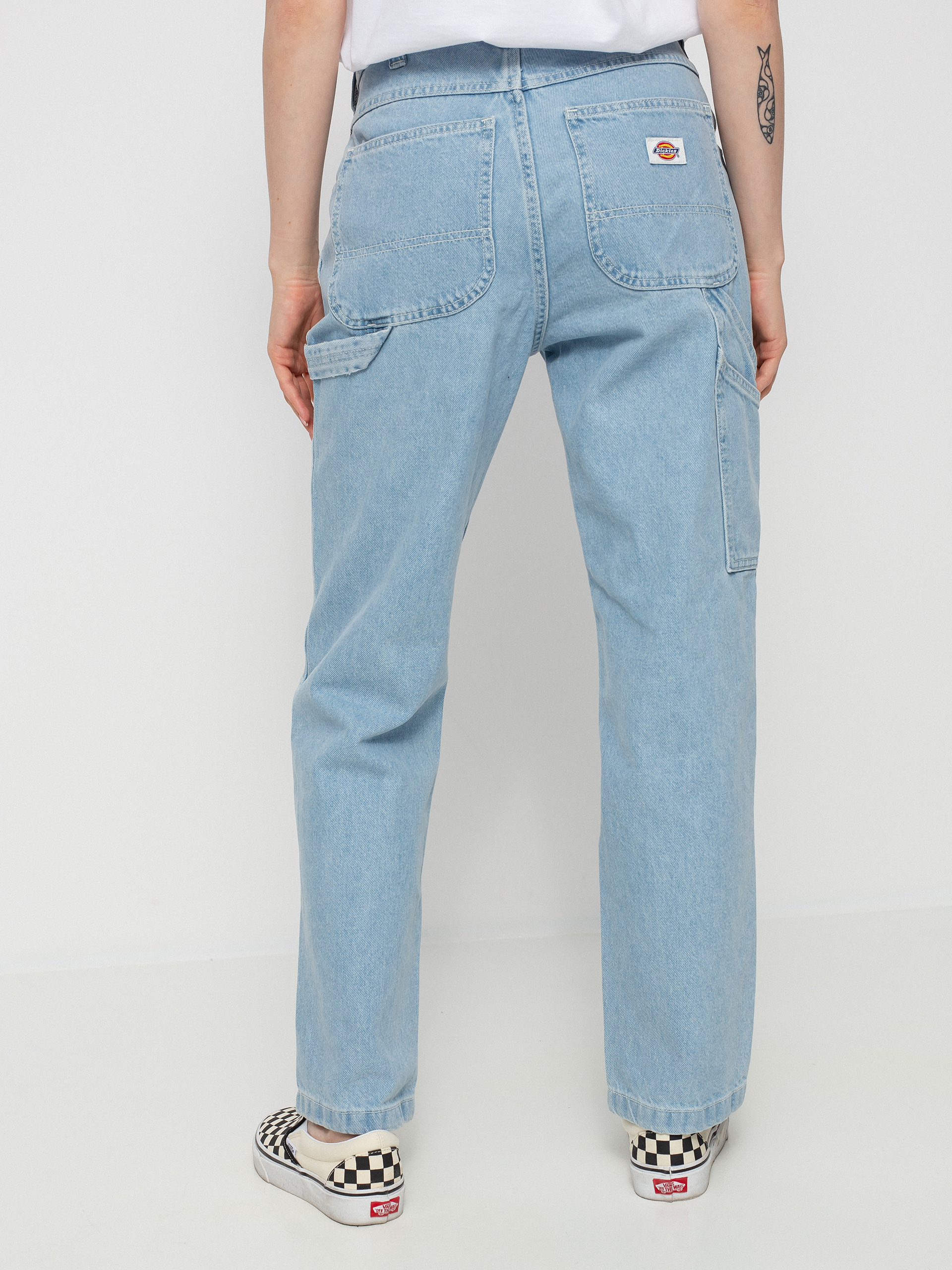 Kalhoty Dickies Ellendale Wmn (vintage aged blue)