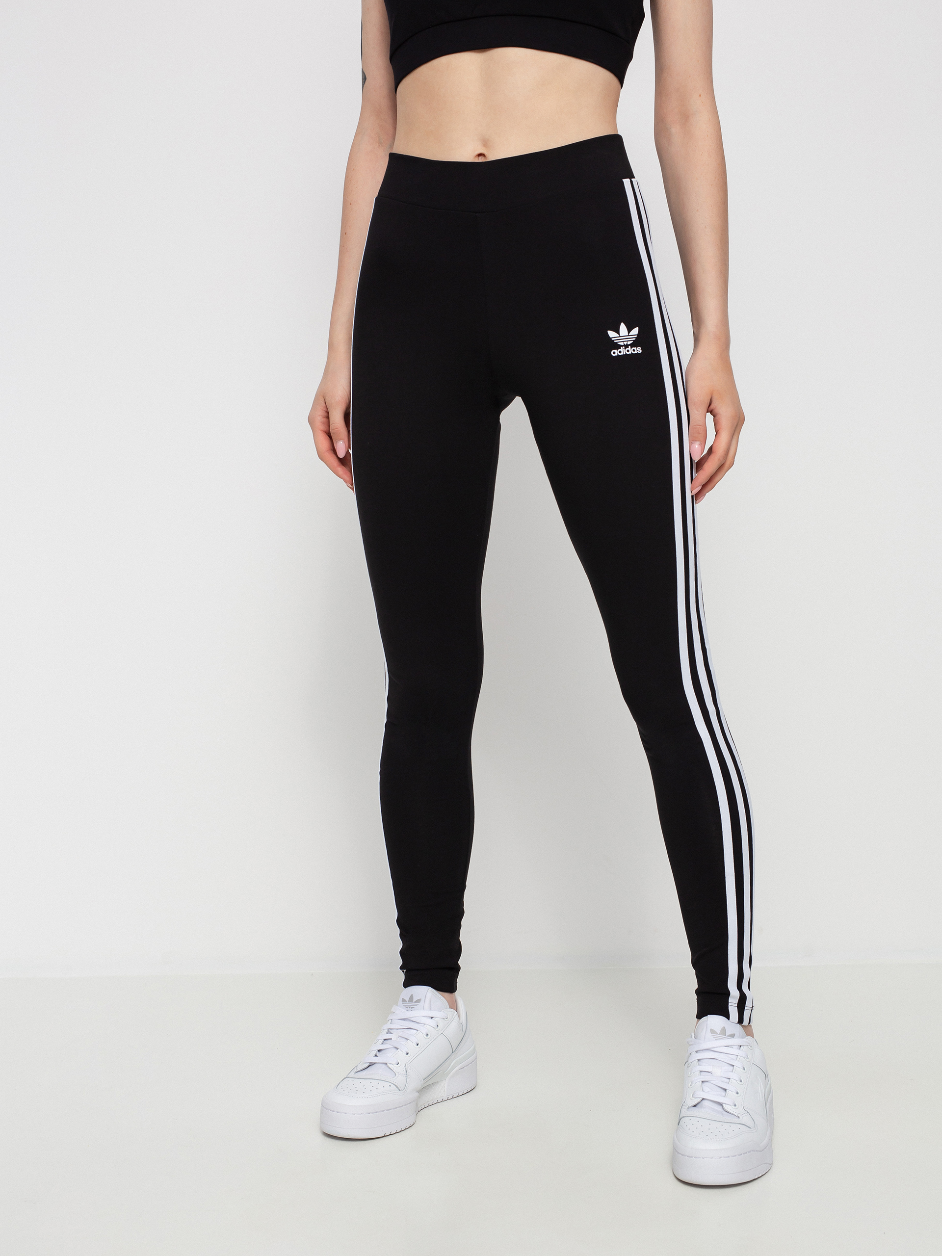 Leginy adidas Originals 3 Stripes Wmn (black)