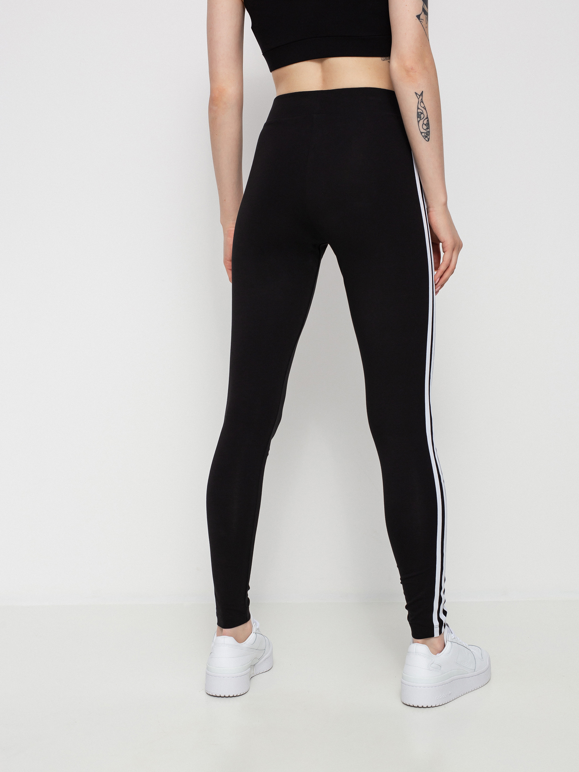 Leginy adidas Originals 3 Stripes Wmn (black)