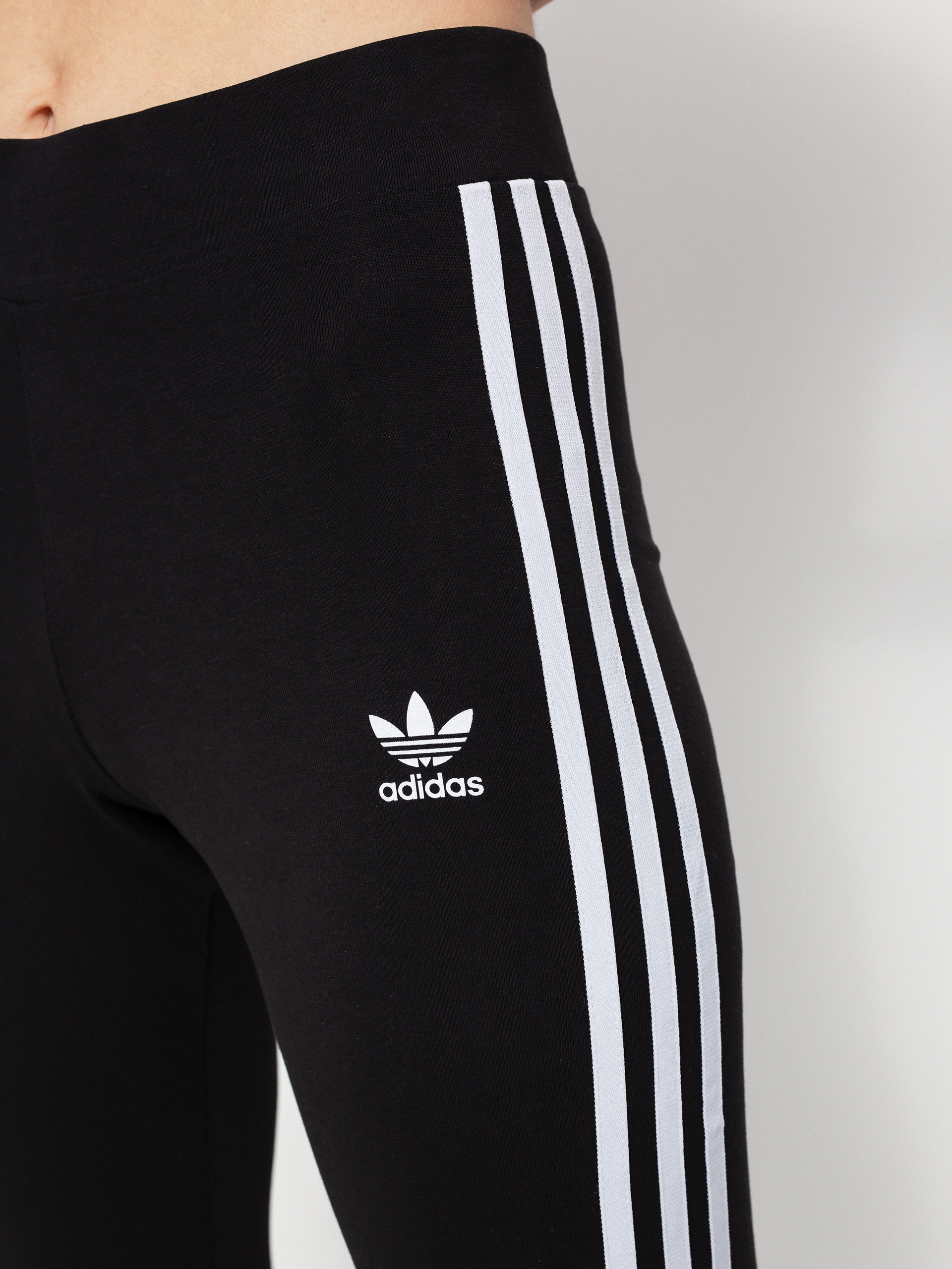 Leginy adidas Originals 3 Stripes Wmn (black)