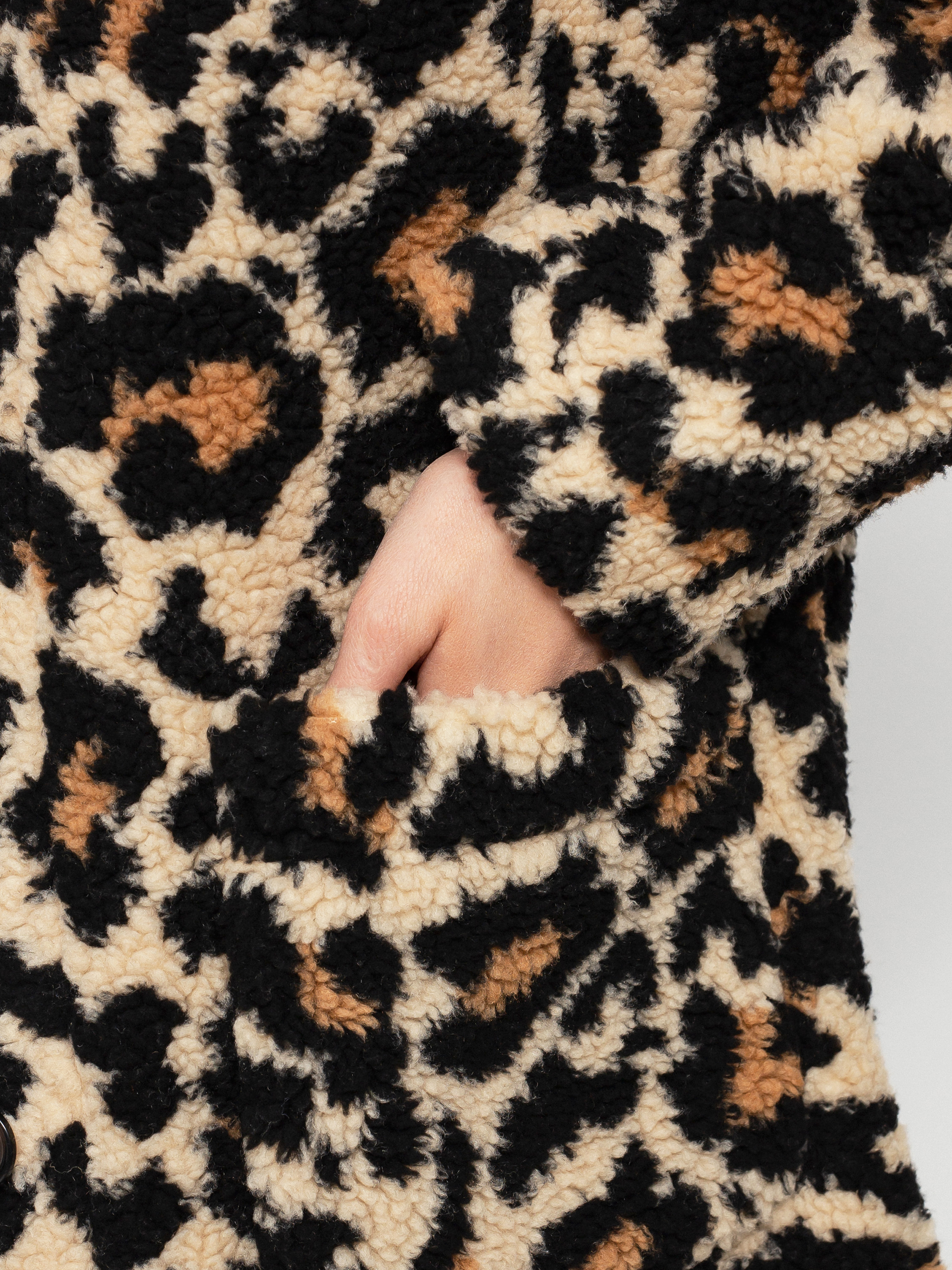 Bunda Brixton Bern Coat Wmn (leopard)