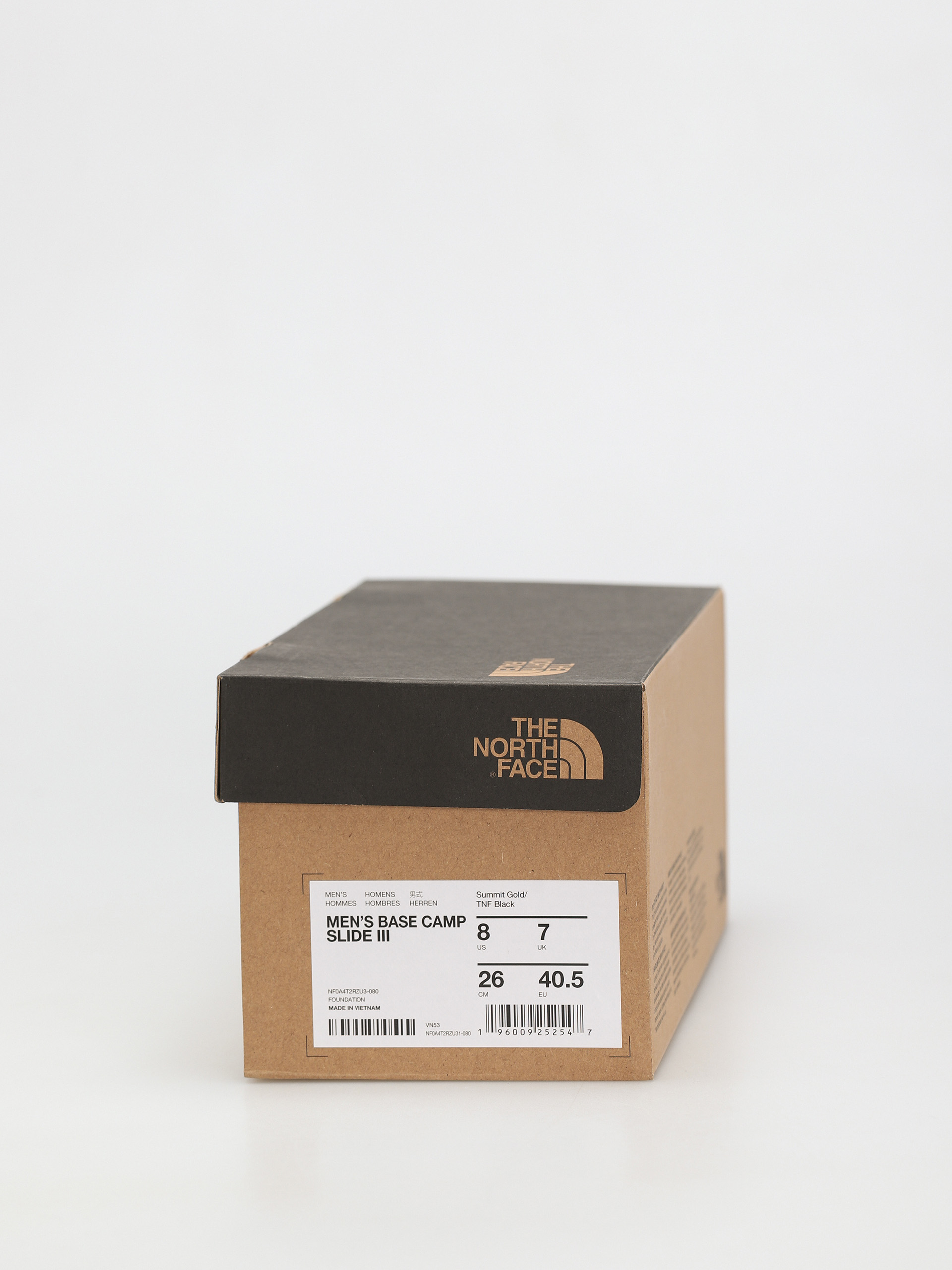 Plážovky The North Face Base Camp Slide III (summit gold/tnf black)