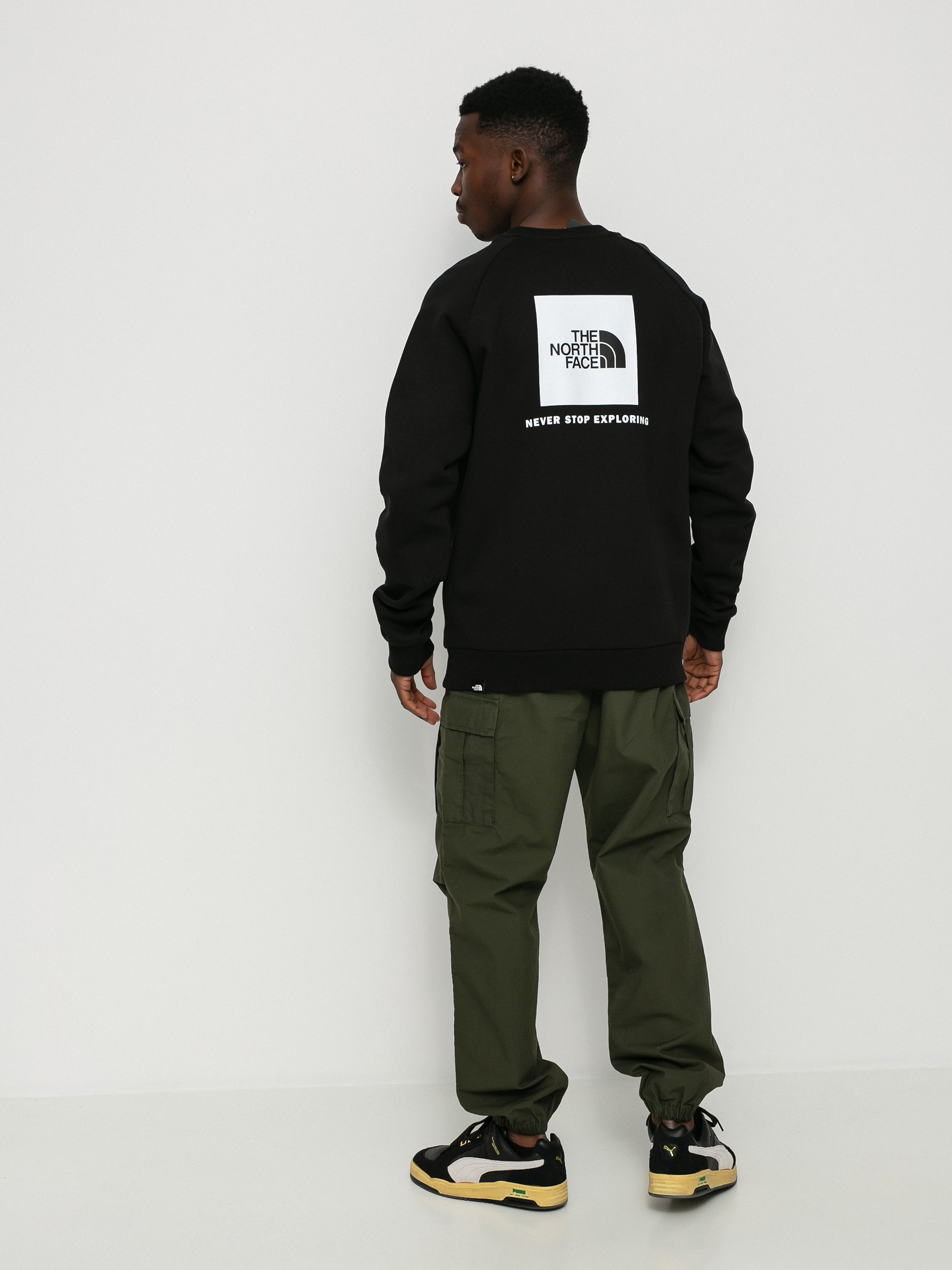 Mikina The North Face Raglan Redbox (tnf black)
