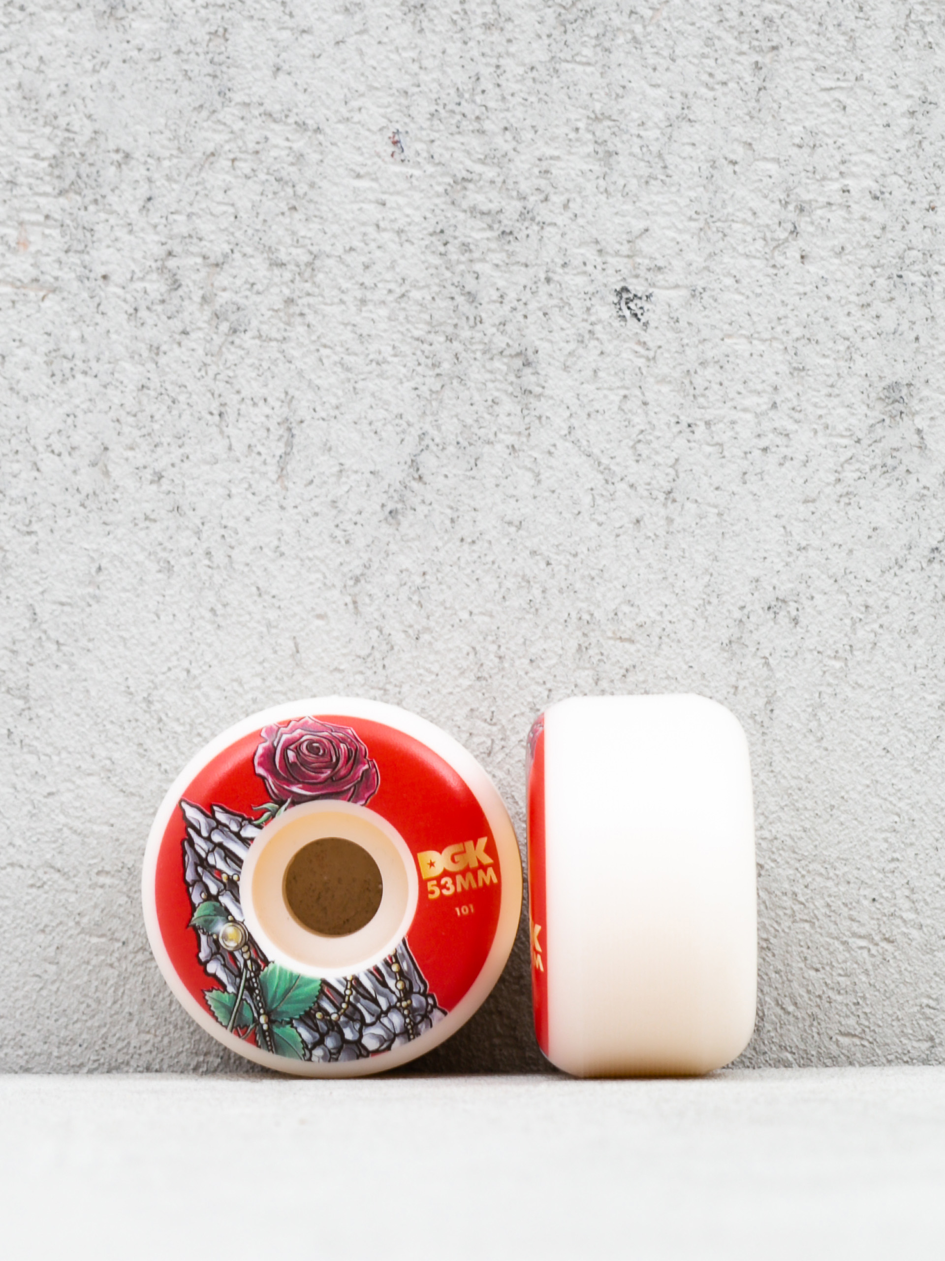 Kolečka DGK Divine (white/red)