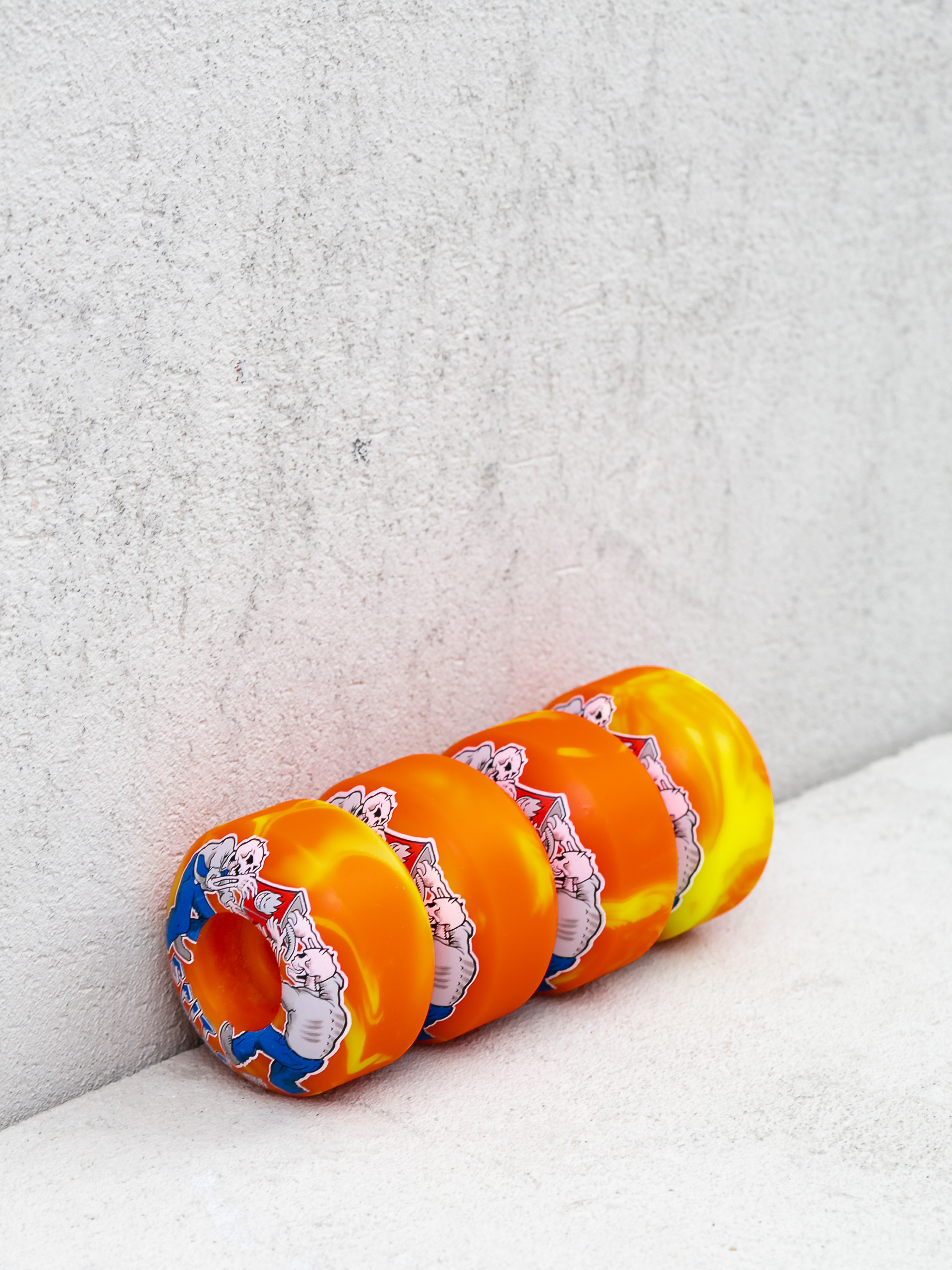 Kolečka Spitfire Fire Fight (yellow/orange)