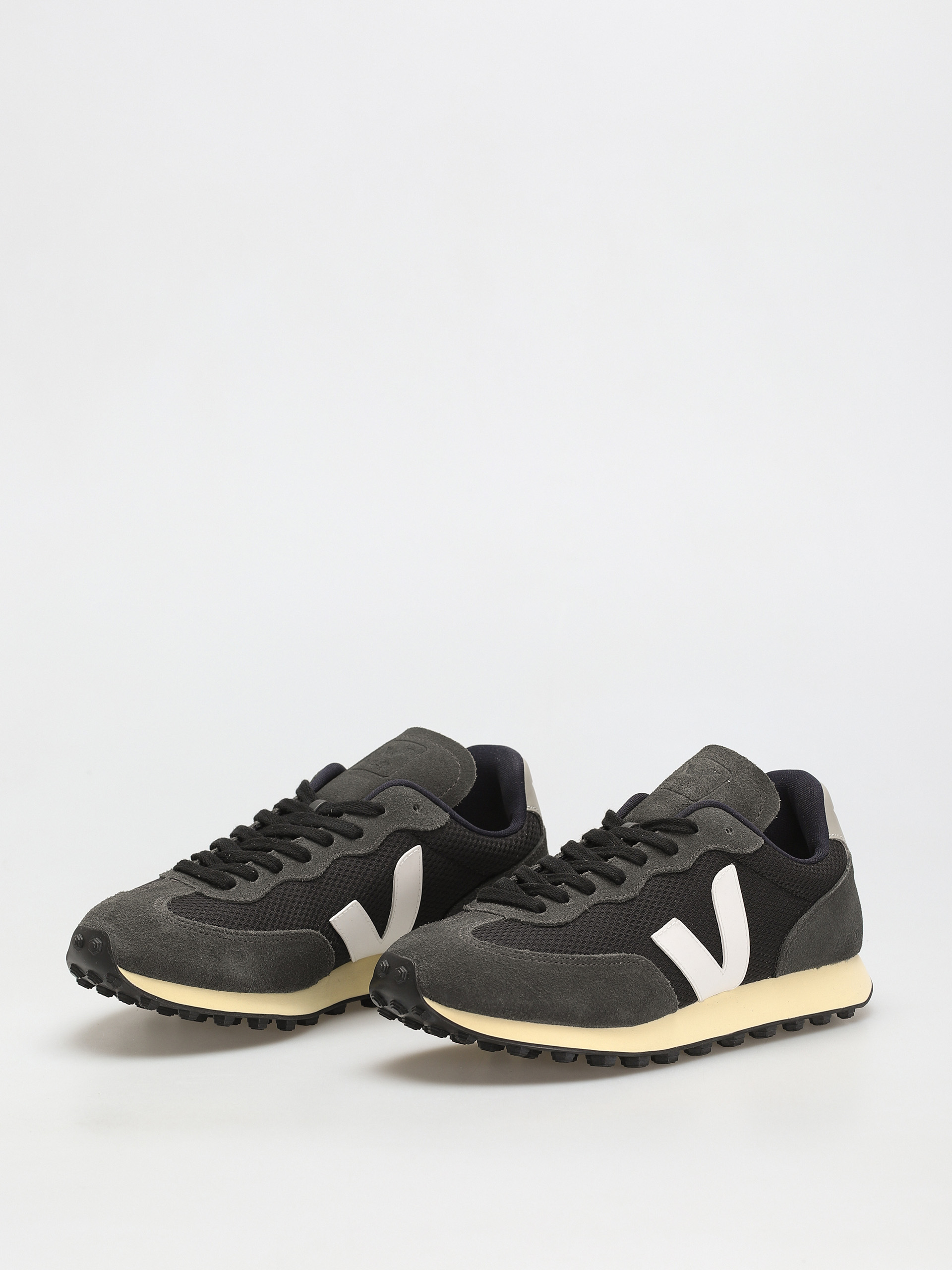 Boty Veja Rio Branco (black white oxford grey)