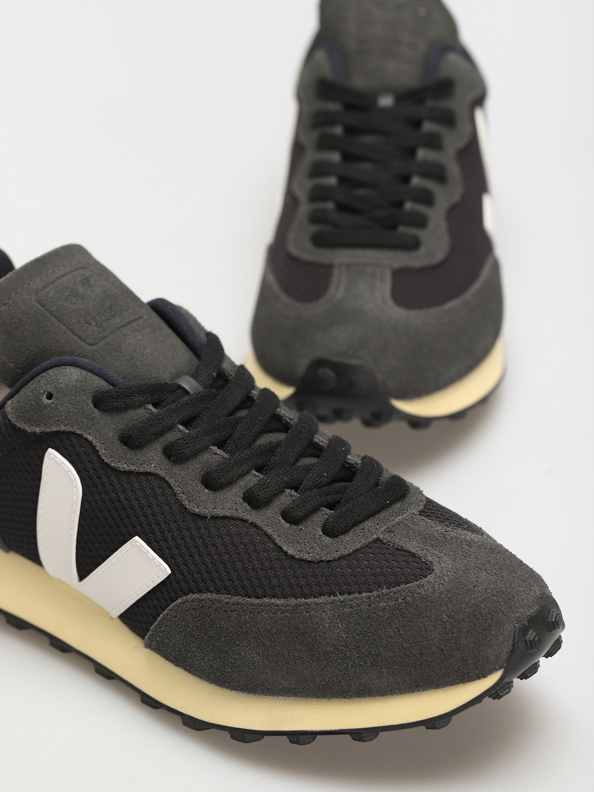 Boty Veja Rio Branco (black white oxford grey)