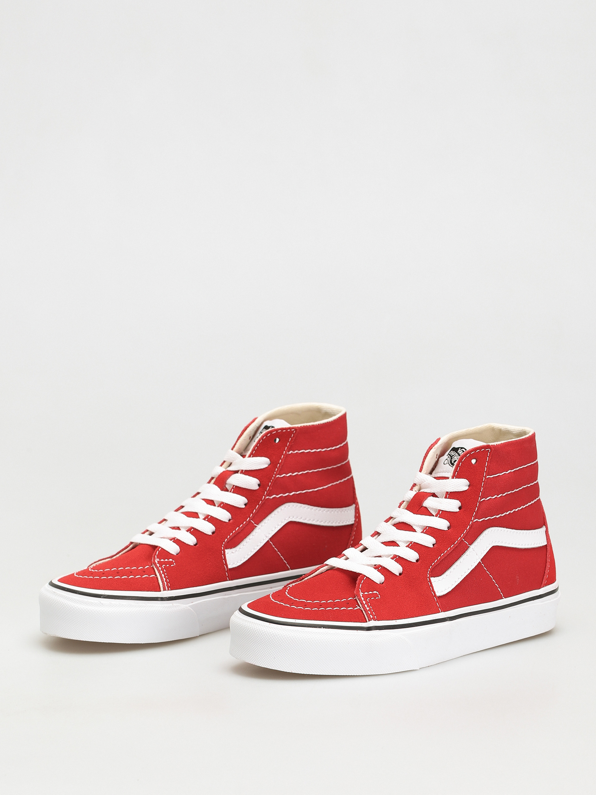 Boty Vans Sk8 Hi Tapered (racing red/true white)