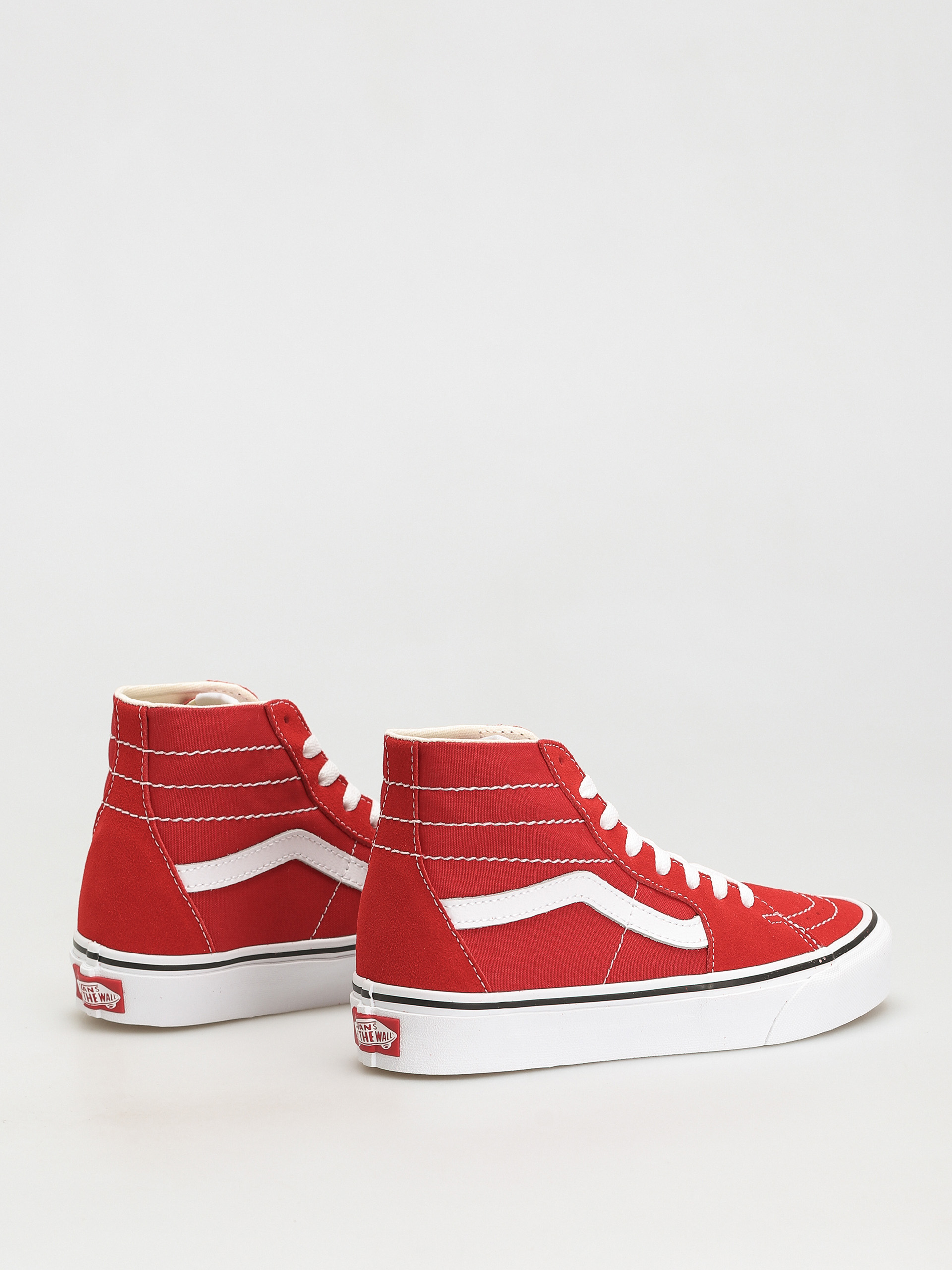Boty Vans Sk8 Hi Tapered (racing red/true white)