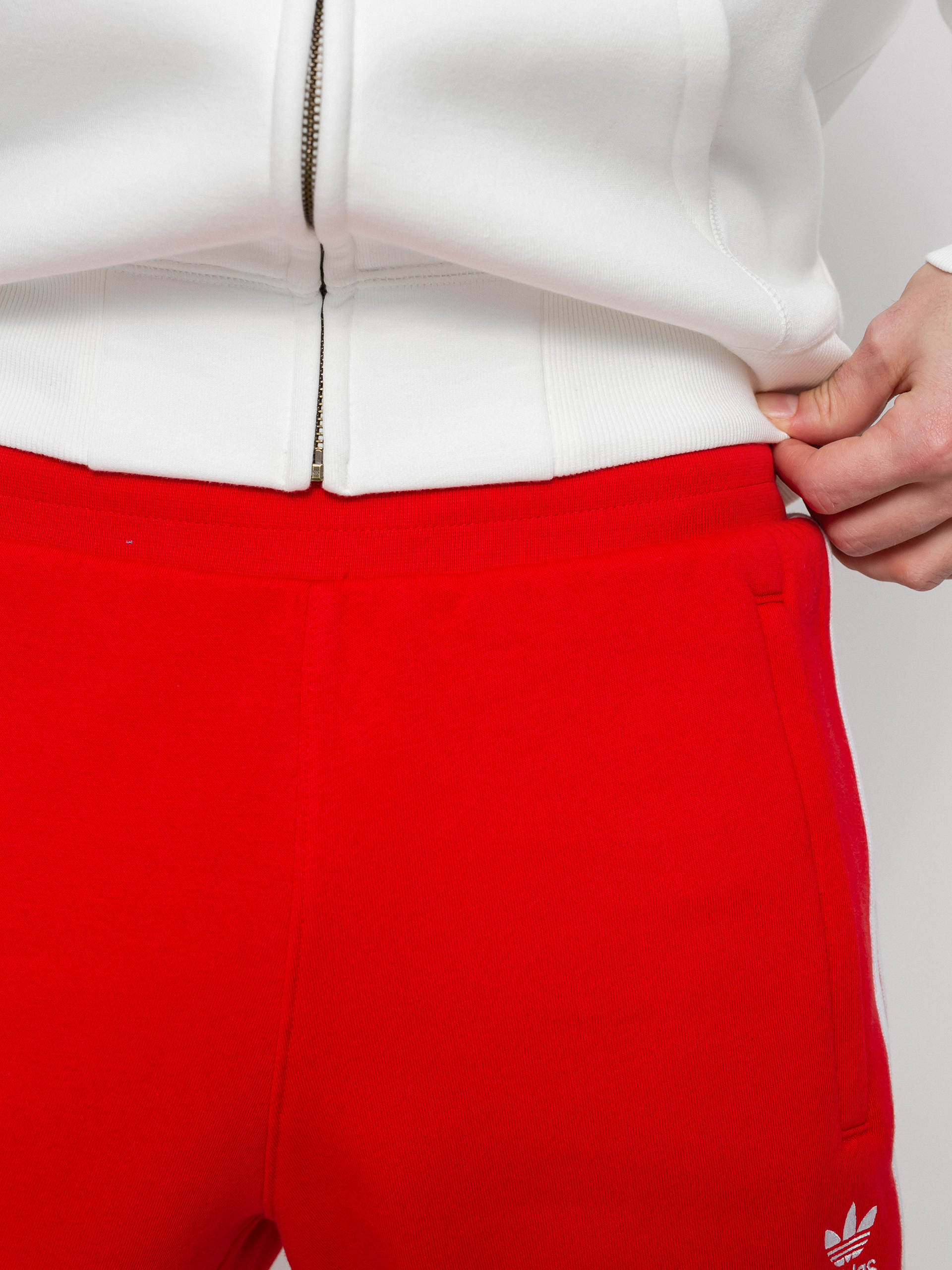 Kalhoty adidas Originals 3 Stripes (vivid red)