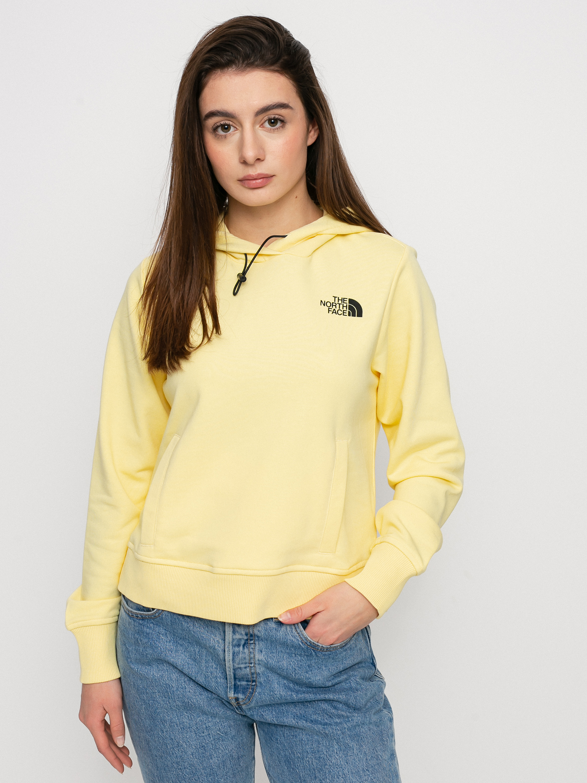 Mikina s kapucí The North Face Graphic HD Wmn (pale banana)