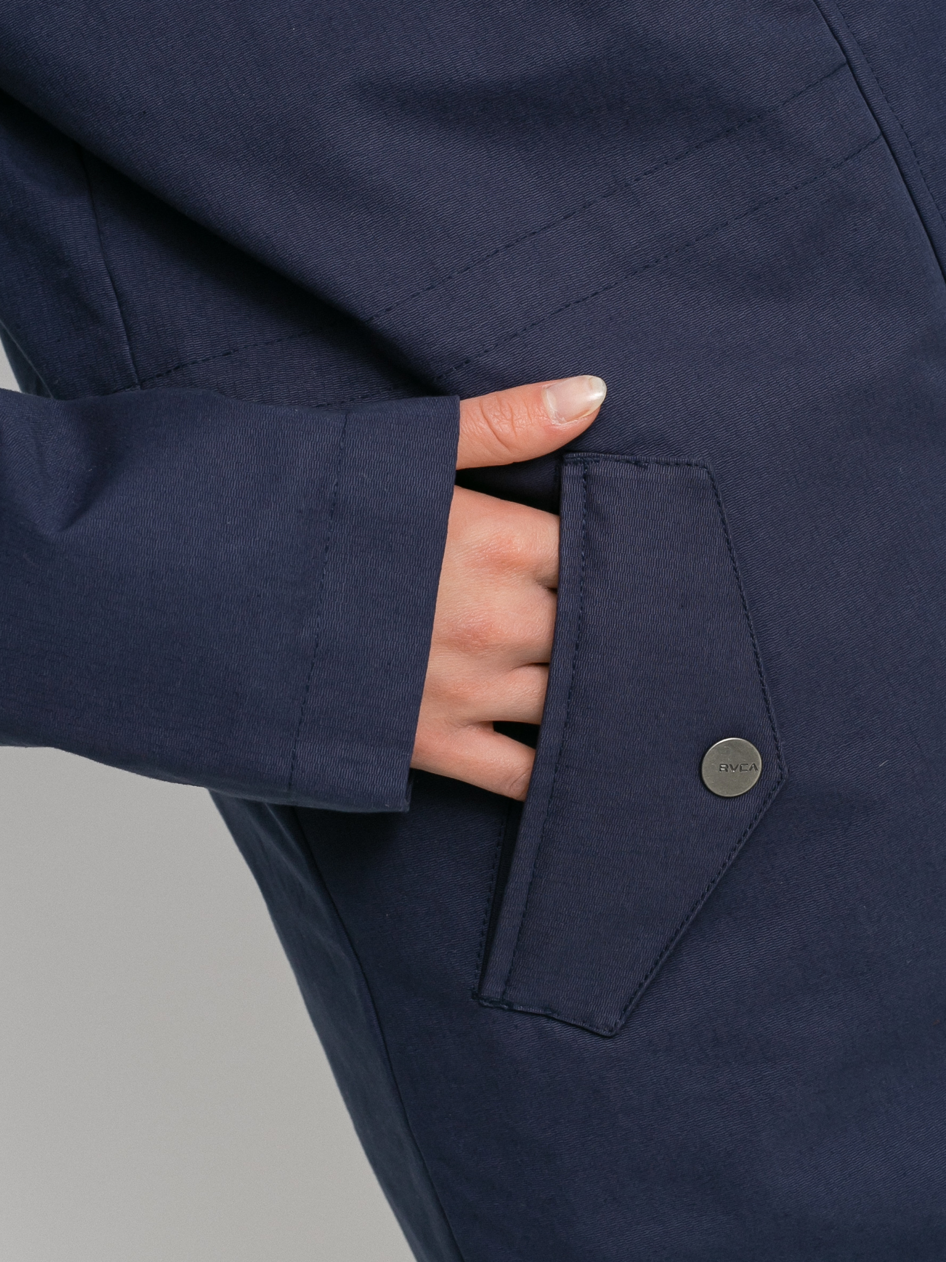 Bunda RVCA Green Valley Parka Wmn (moody blue)