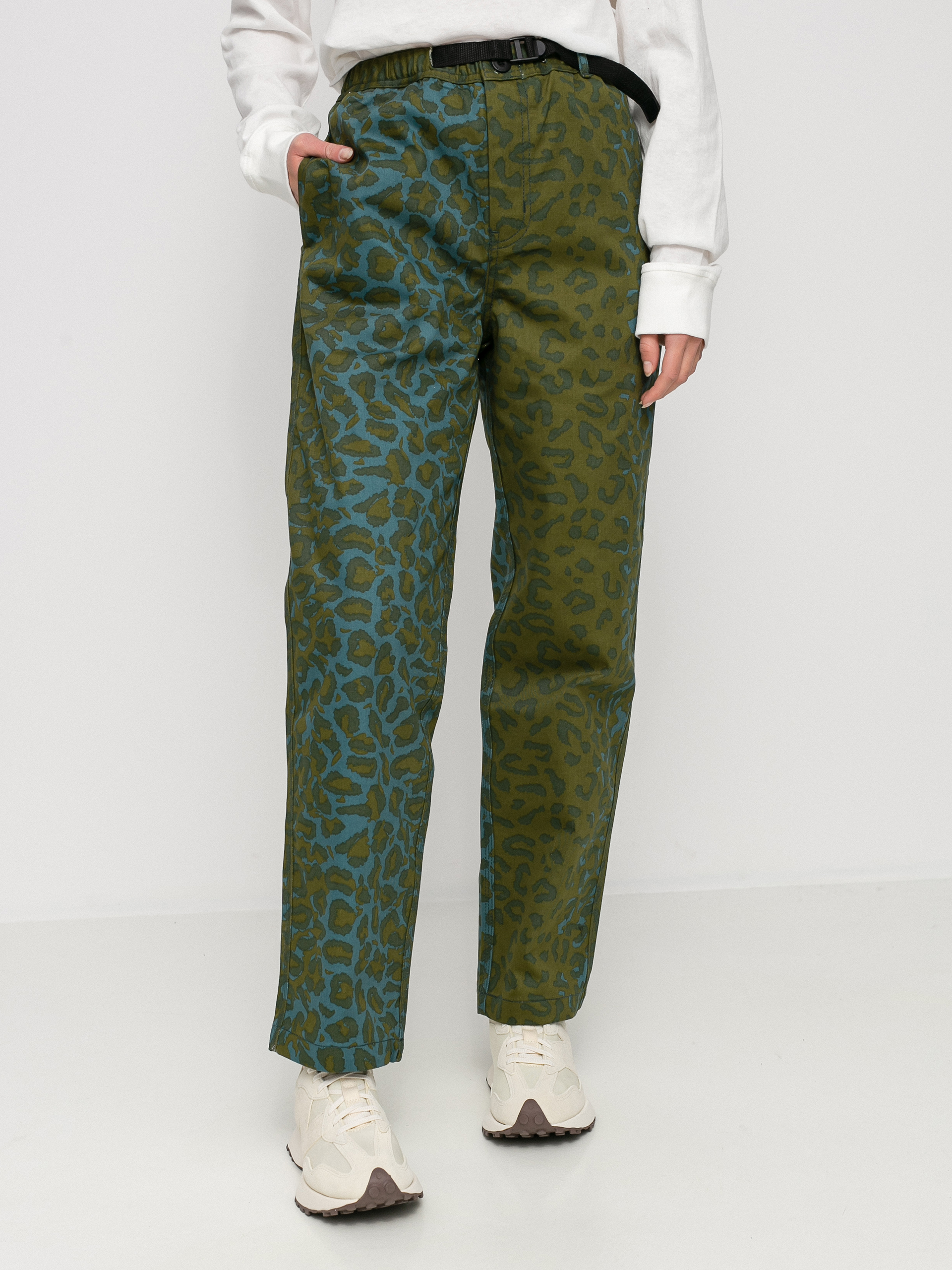 Kalhoty HUF Printed Runyon Wmn (leopard camo)