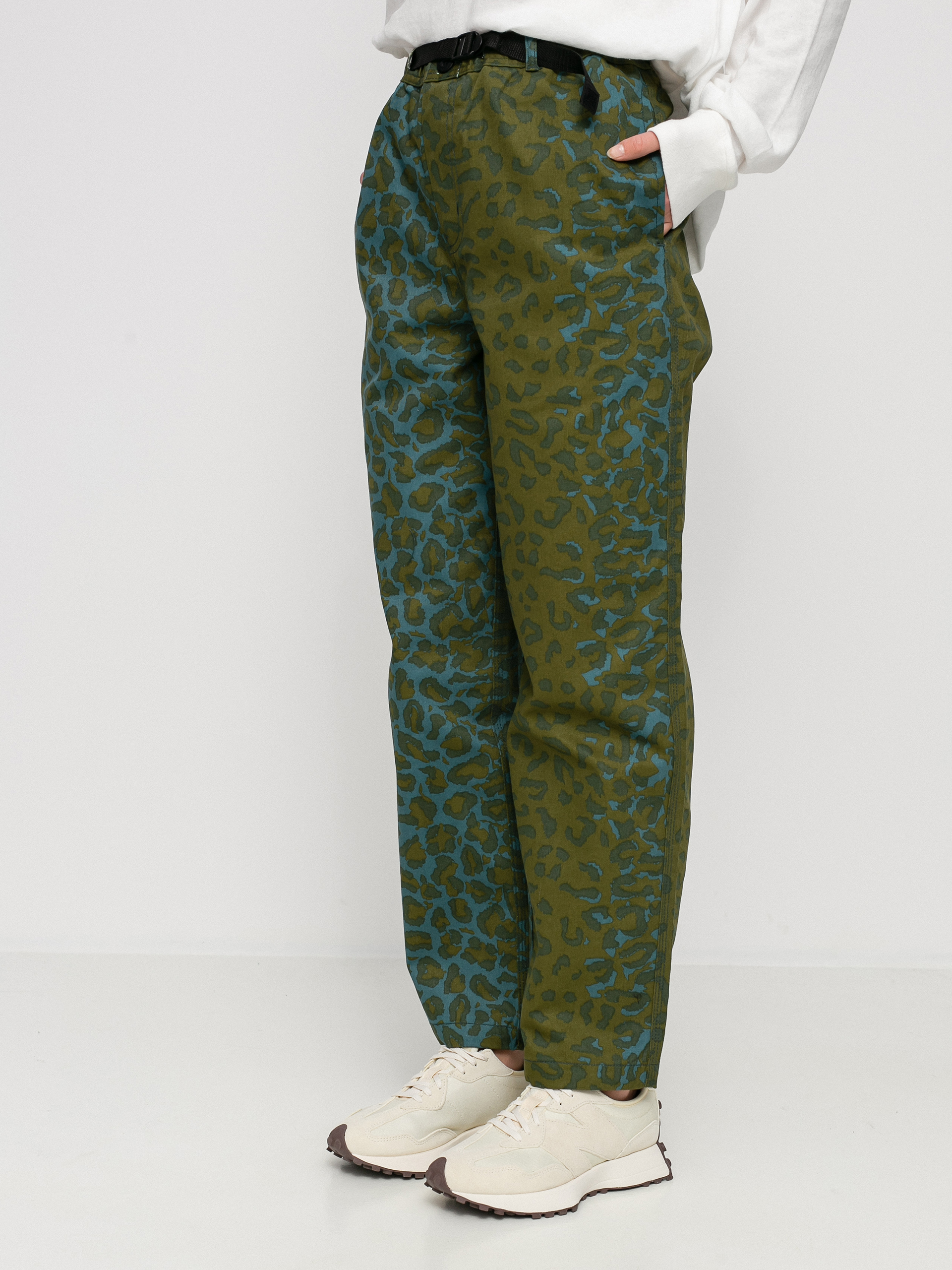 Kalhoty HUF Printed Runyon Wmn (leopard camo)