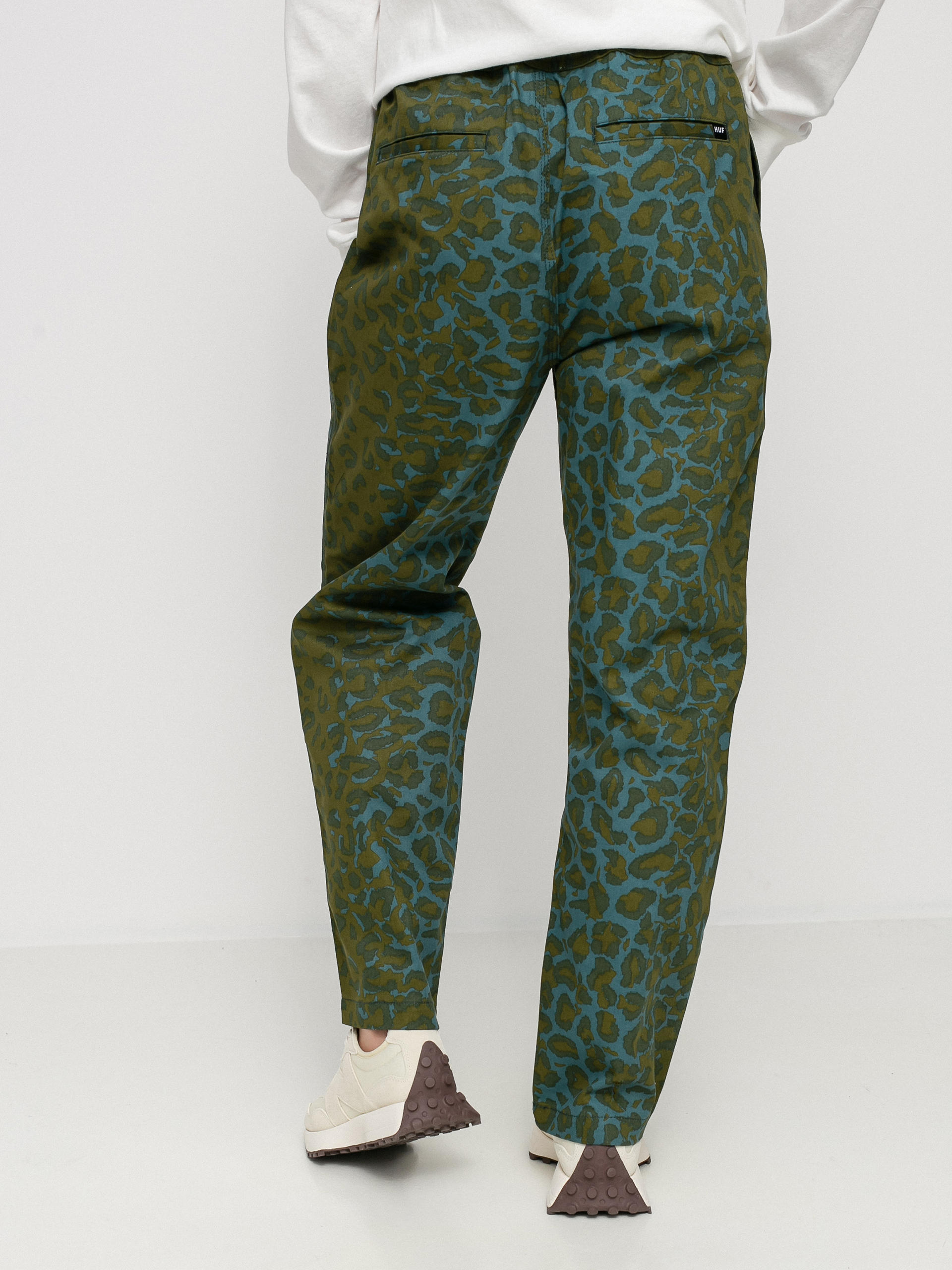 Kalhoty HUF Printed Runyon Wmn (leopard camo)