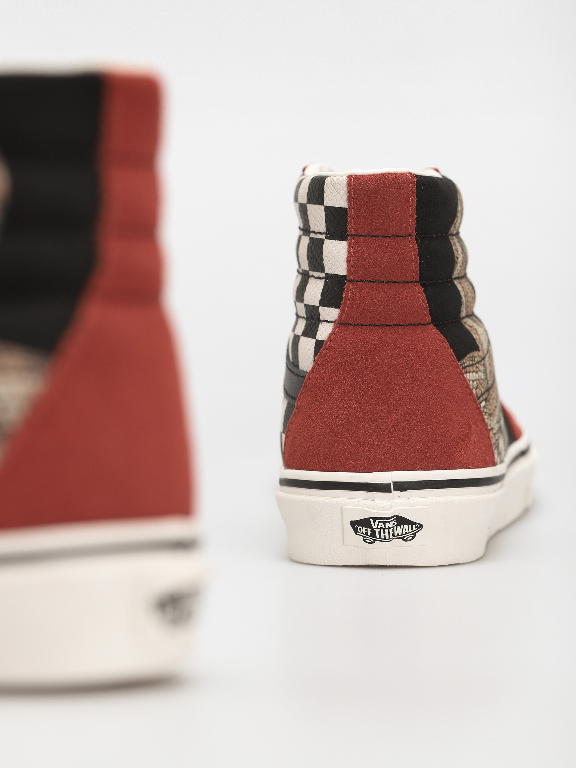 Boty Vans Sk8 Hi (desert/snake/chili oil)