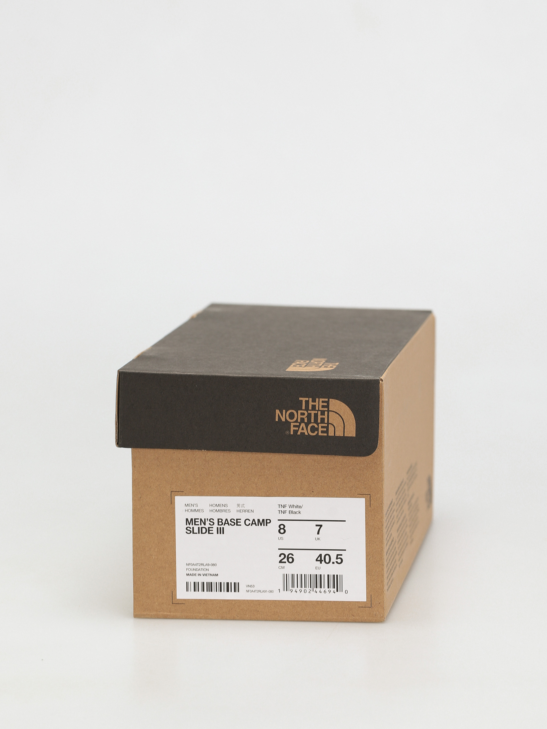 Plážovky The North Face Base Camp Slide III (tnf white/tnf black)