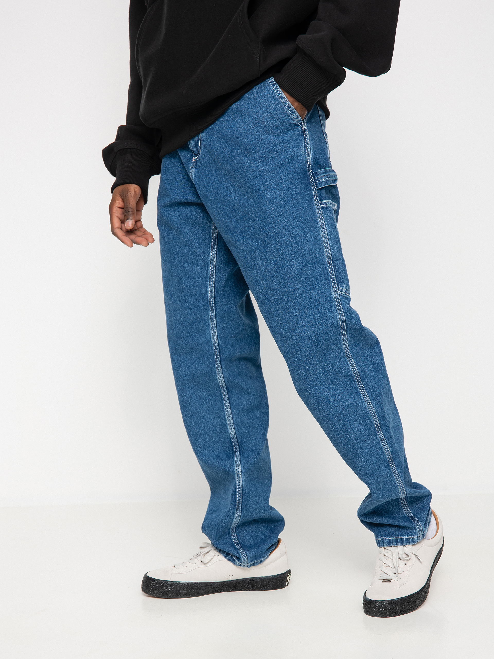 Kalhoty Carhartt WIP Ruck Single Knee (blue)