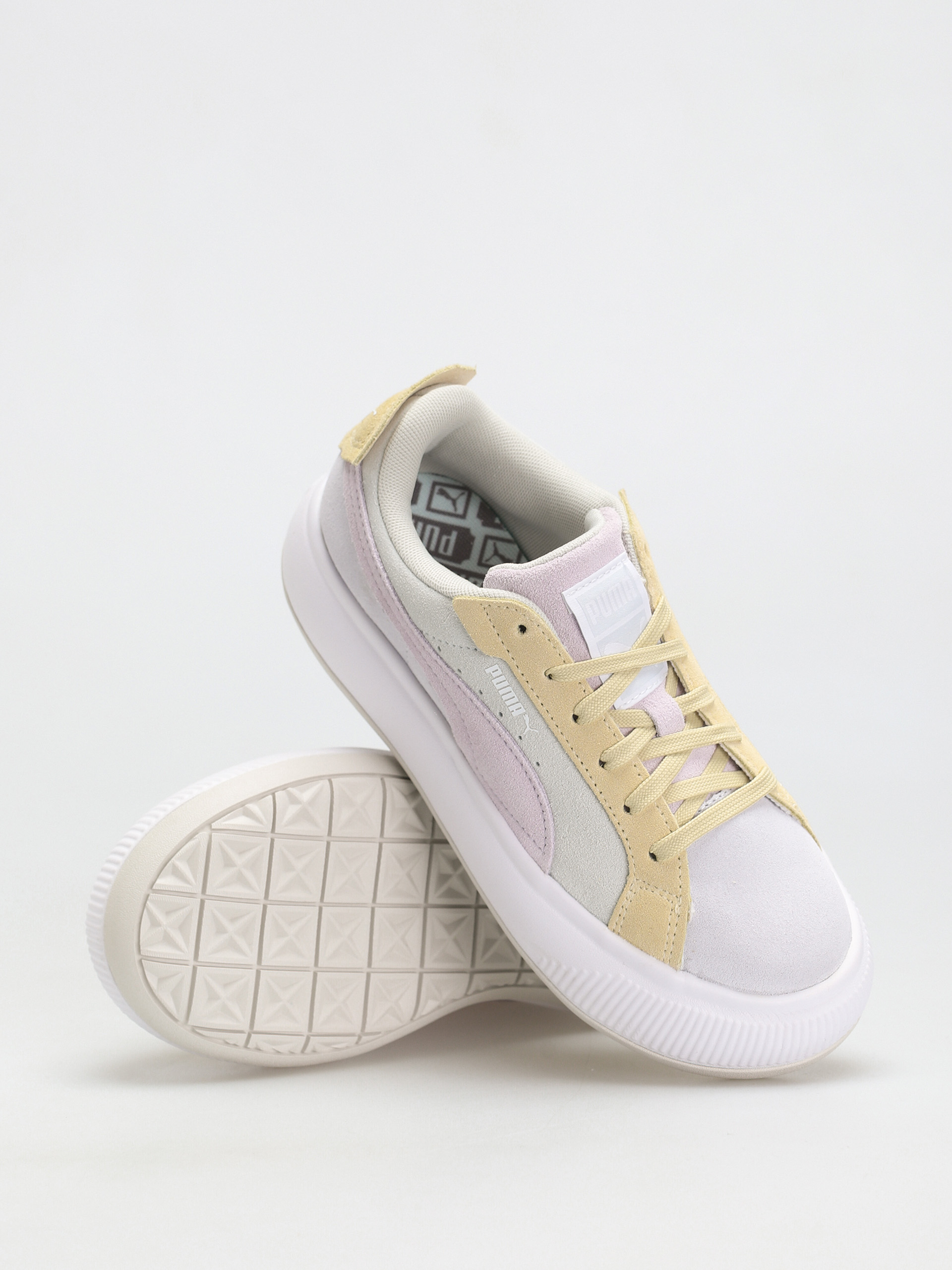 Boty Puma Suede Mayu Raw Wmn (ice flow/puma white)