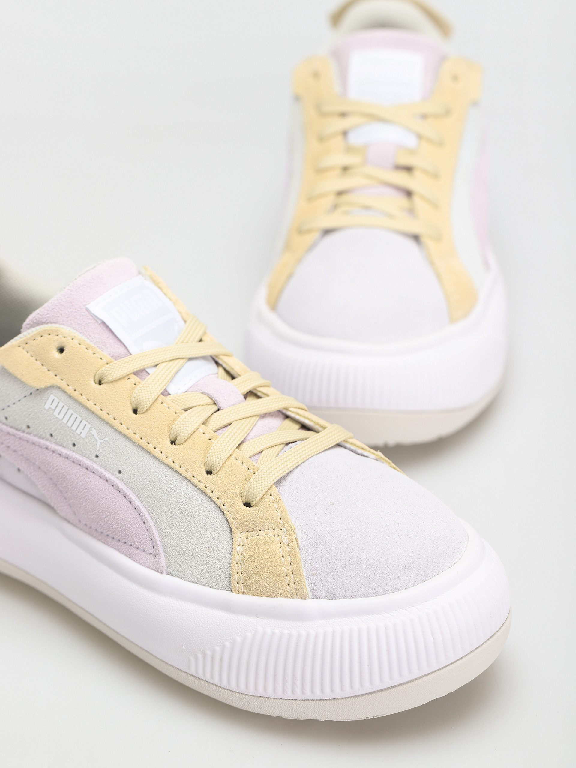 Boty Puma Suede Mayu Raw Wmn (ice flow/puma white)