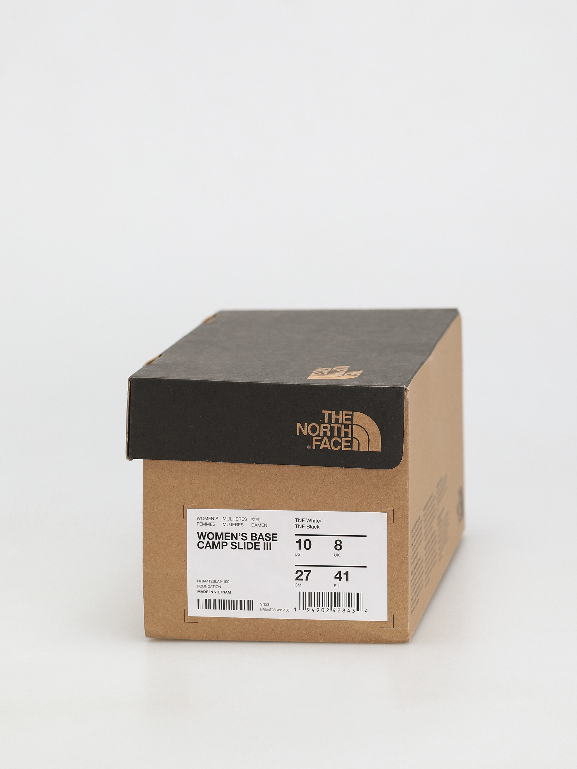 Plážovky The North Face Base Camp Slide III Wmn (tnf white/tnf black)