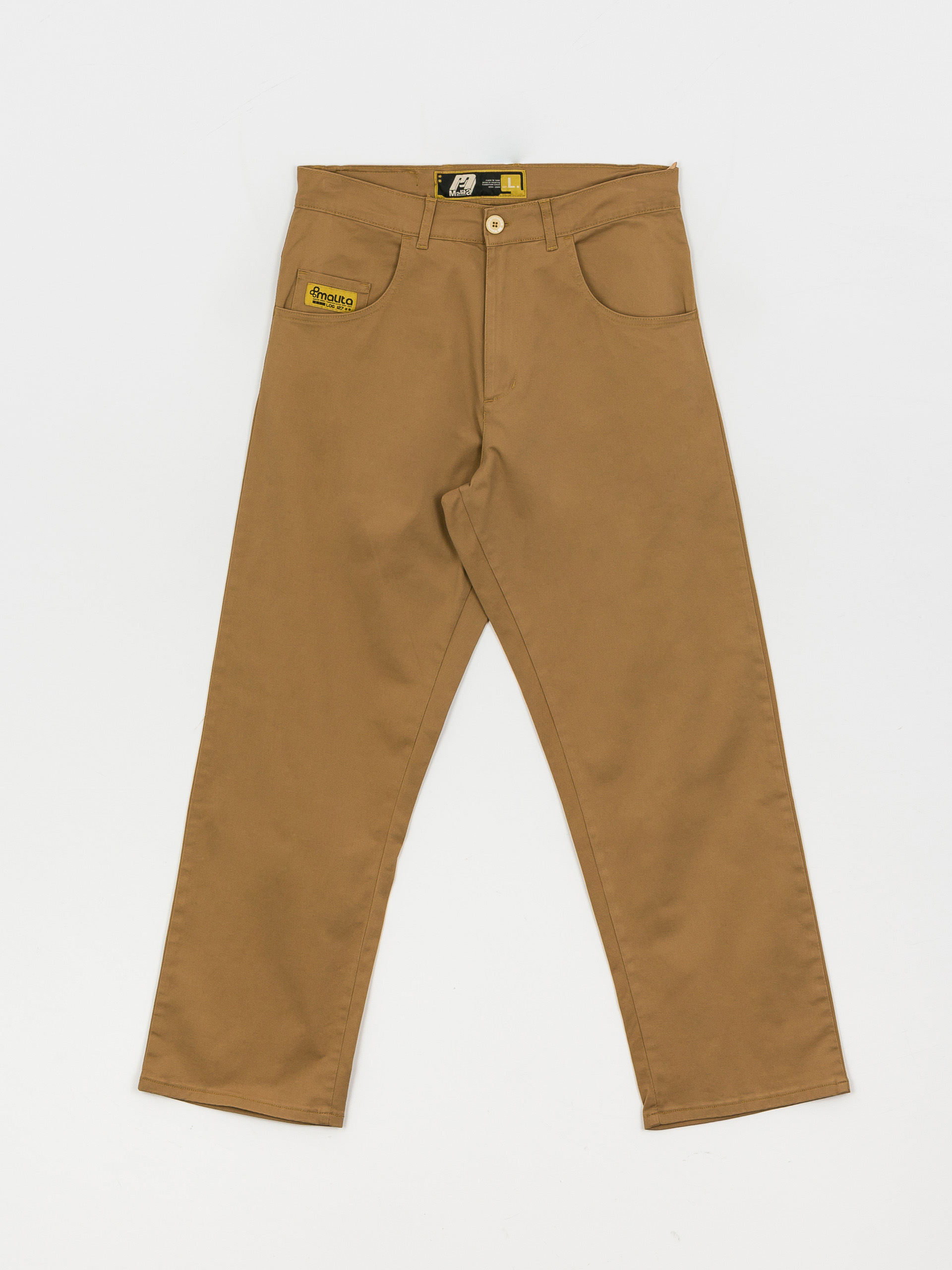 Kalhoty Malita Chino Log Sl (beige)