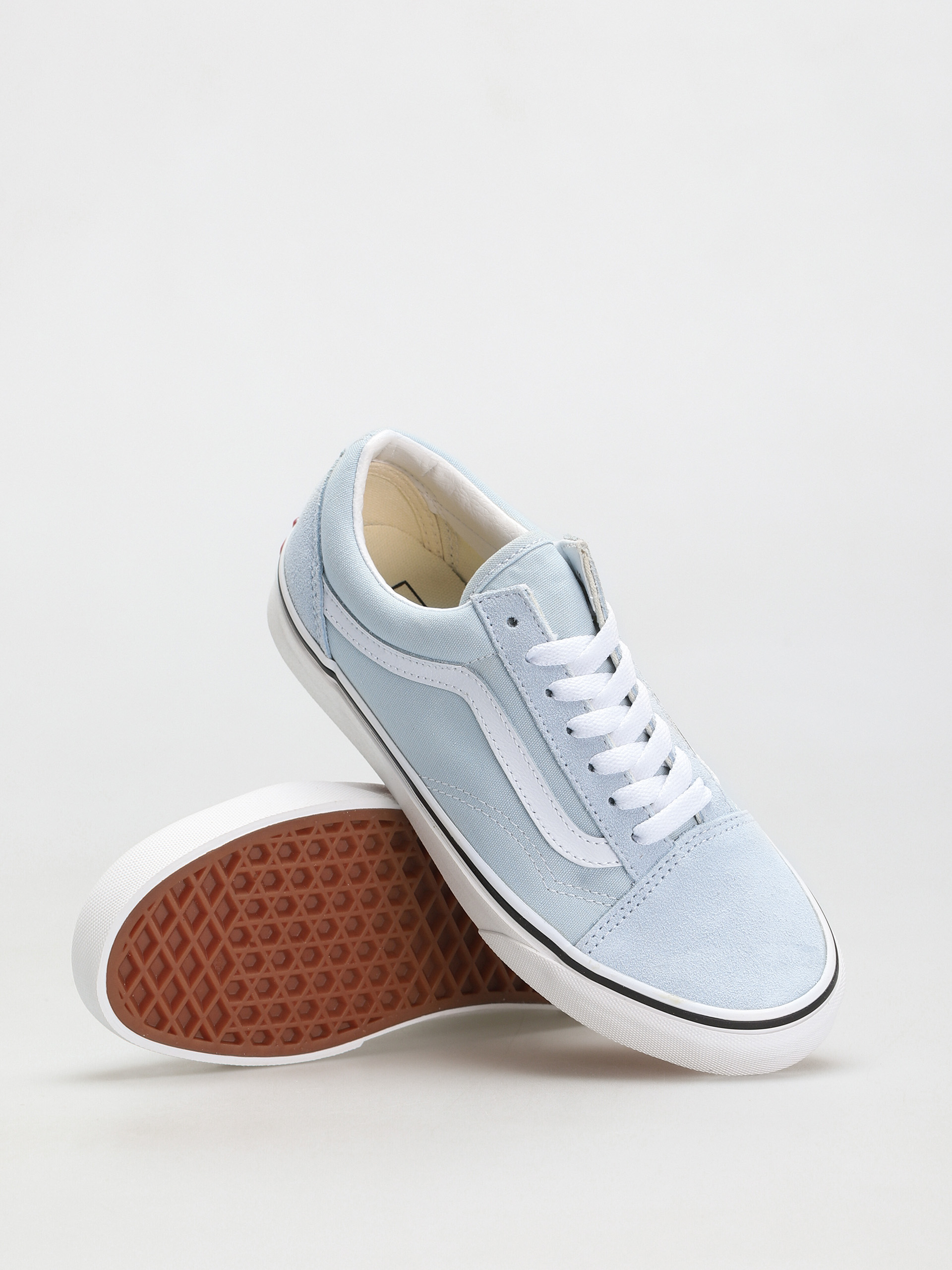 Boty Vans Old Skool (baby blue/true white)