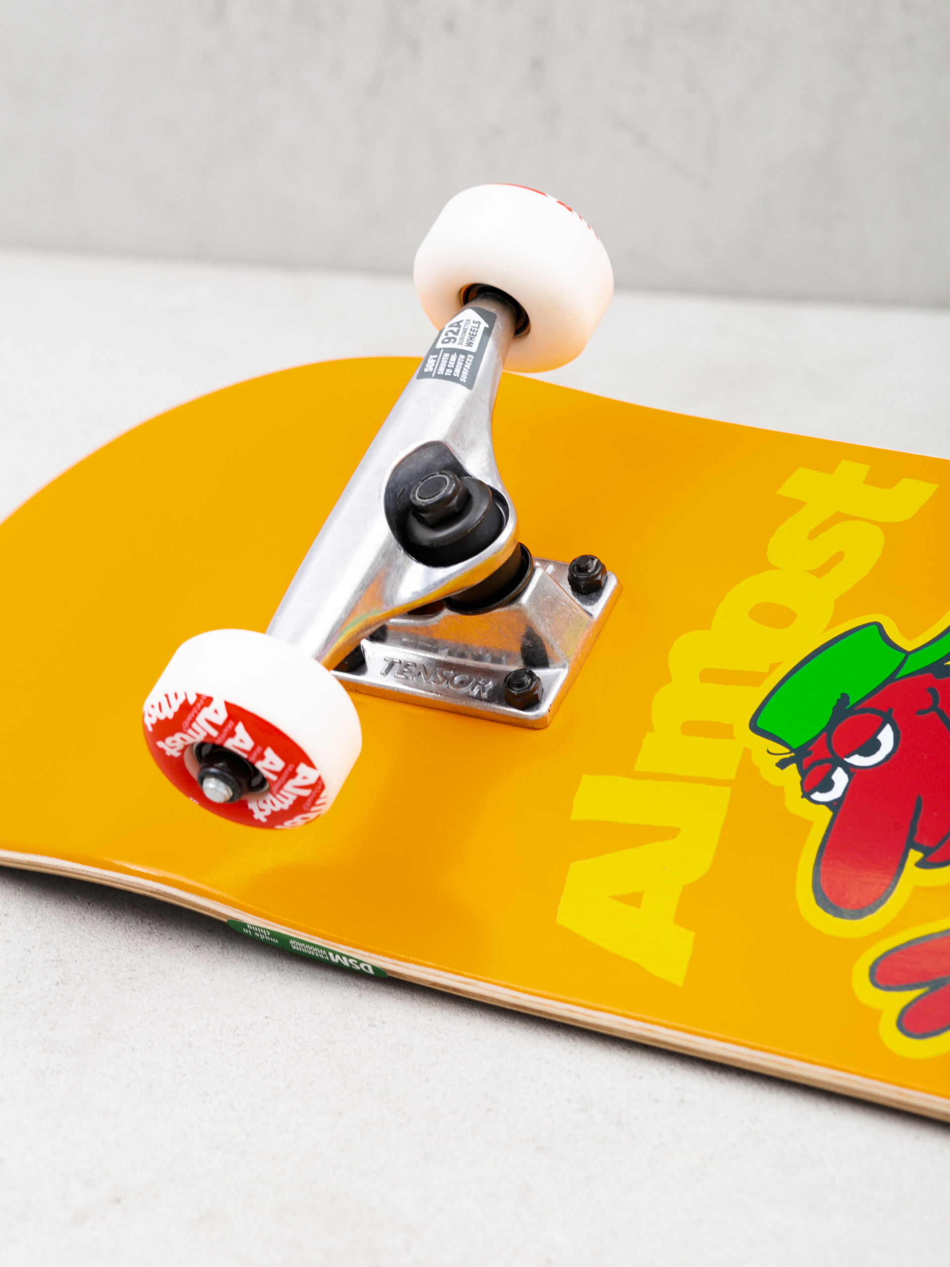 Skateboard Almost Peace Out (orange)