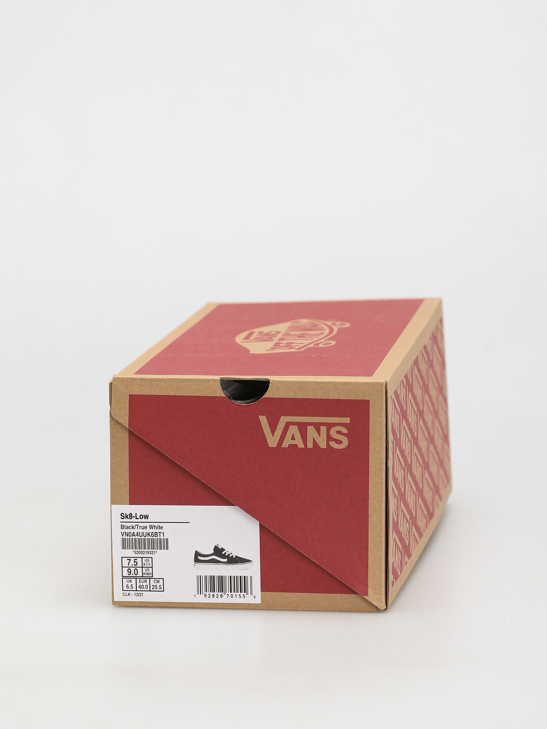 Boty Vans Sk8 Low (black/true white)