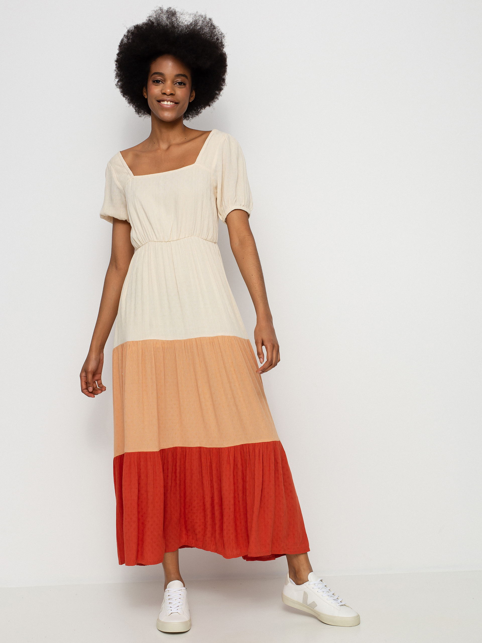 Šaty  Roxy Lullaby Love Wmn (tapioca)