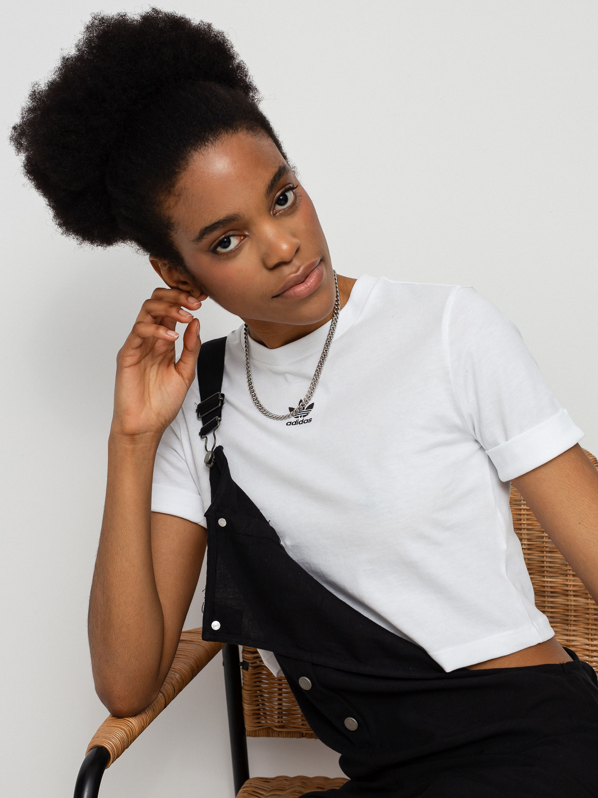 Tričko adidas Originals Crop Top Wmn (white)