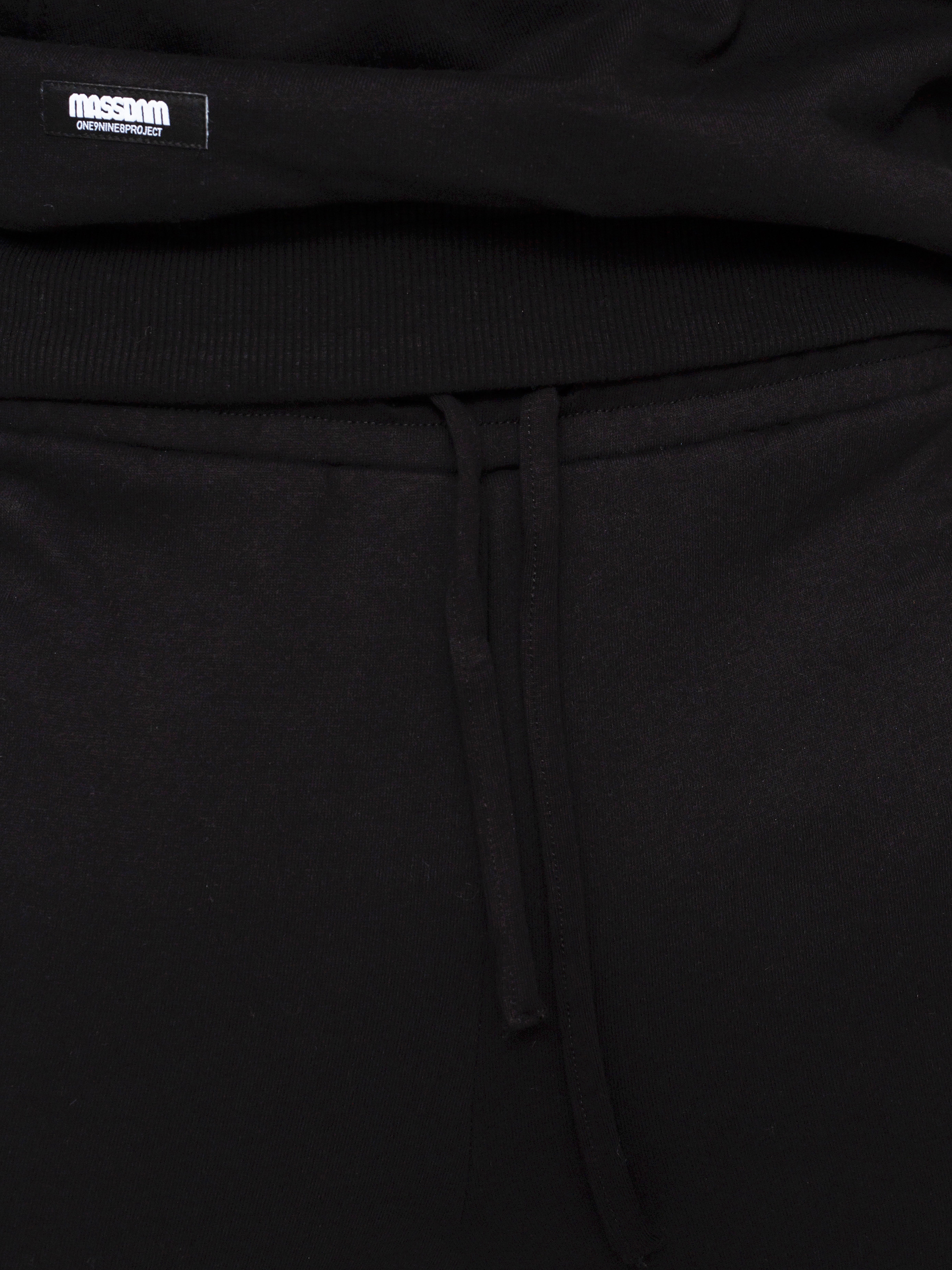 Kalhoty MassDnm Rock Straight Fit (black washed)