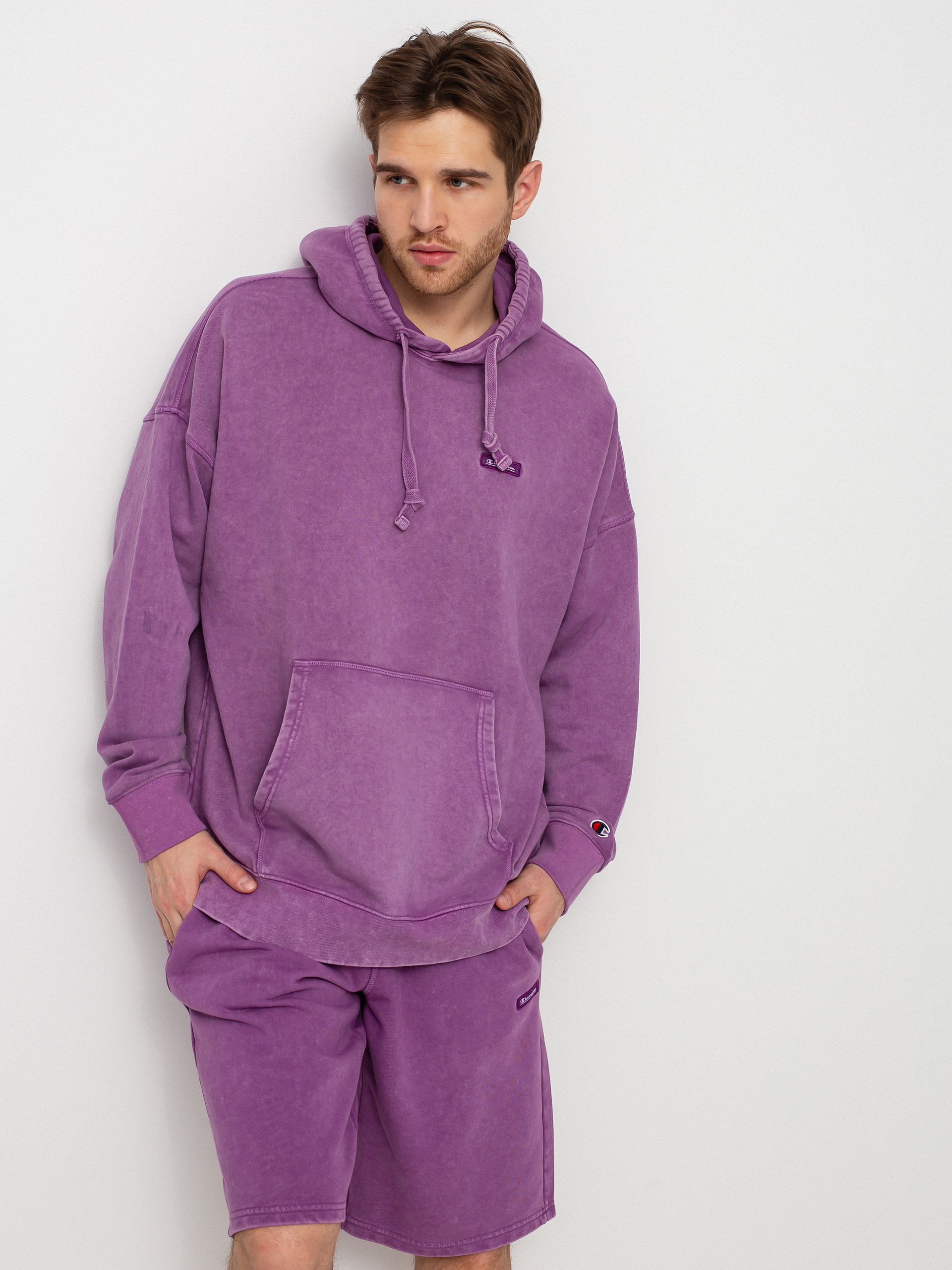 Mikina s kapucí Champion Hooded Sweatshirt 217083 HD (spdp)