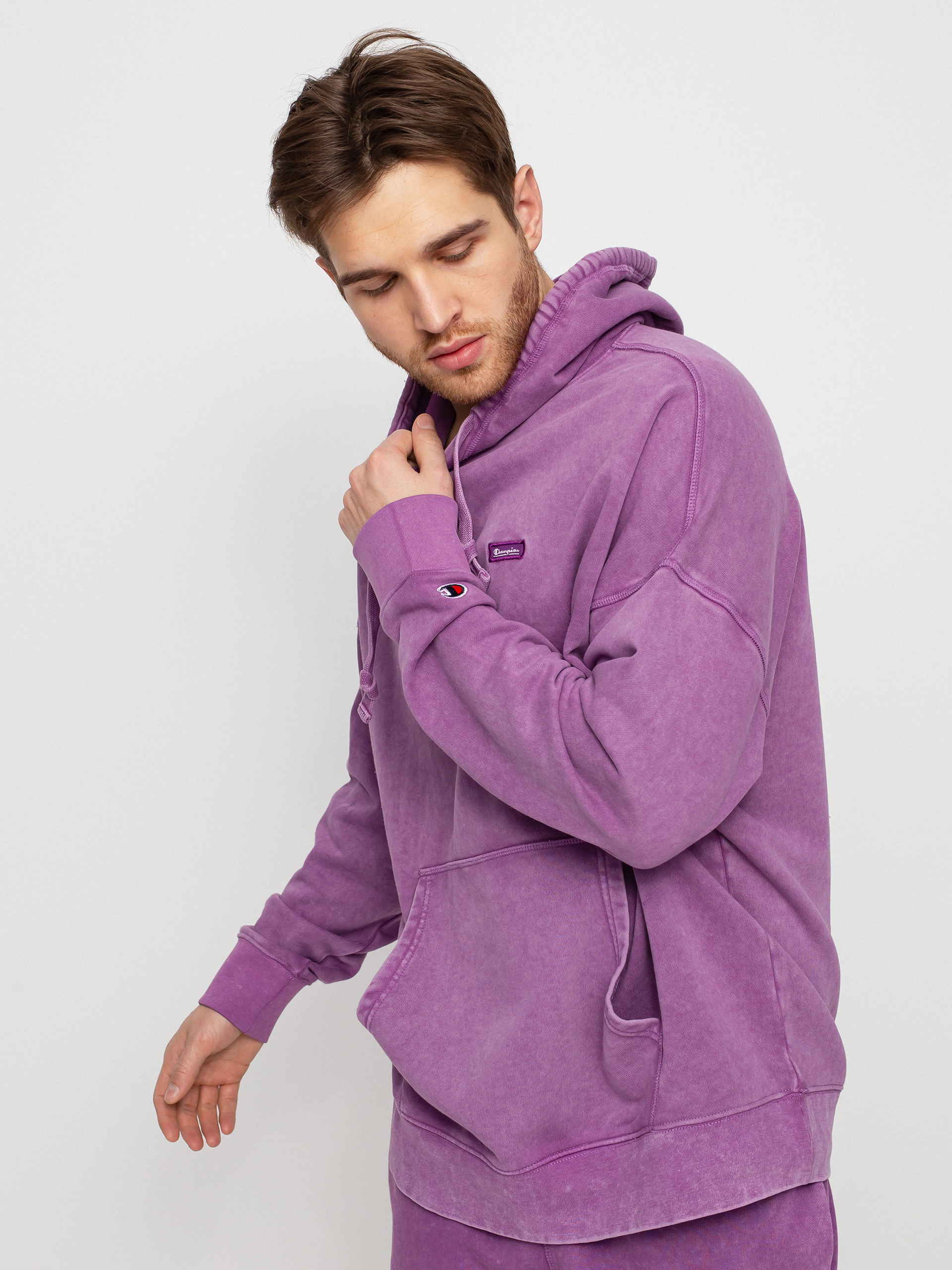 Mikina s kapucí Champion Hooded Sweatshirt 217083 HD (spdp)