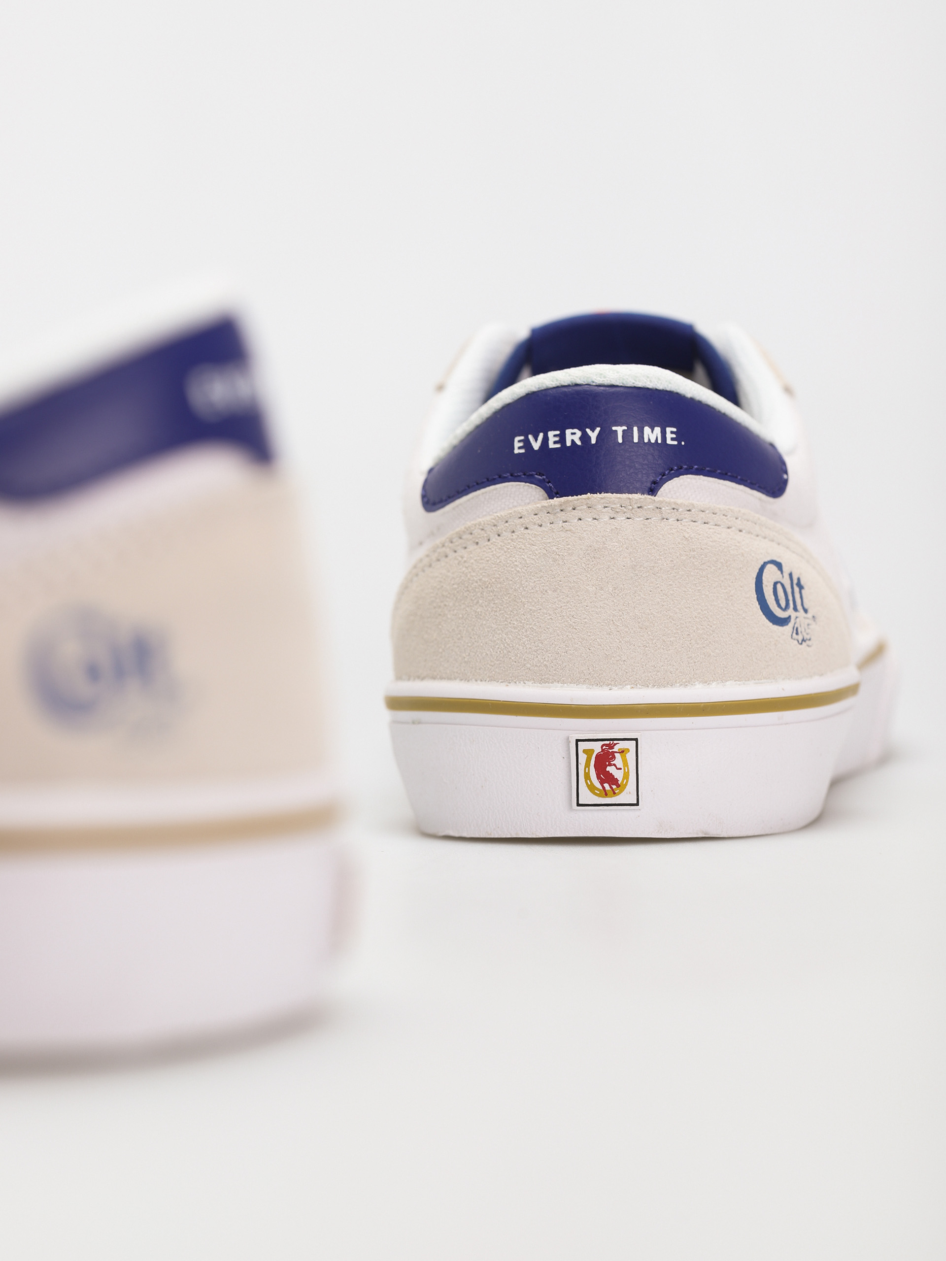 Boty Etnies Calli Vulc X Colt 45 (white/navy/gold)