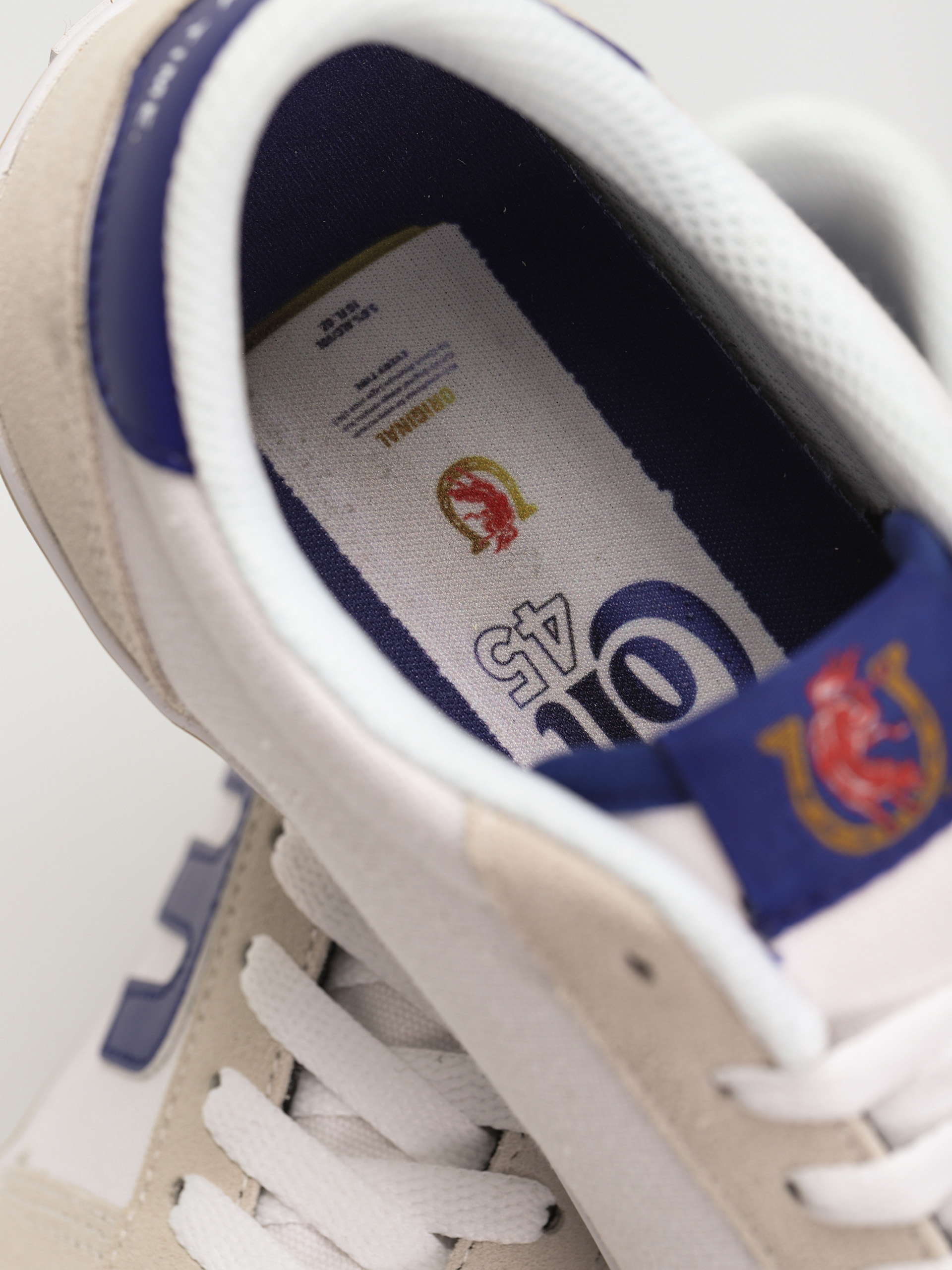 Boty Etnies Calli Vulc X Colt 45 (white/navy/gold)